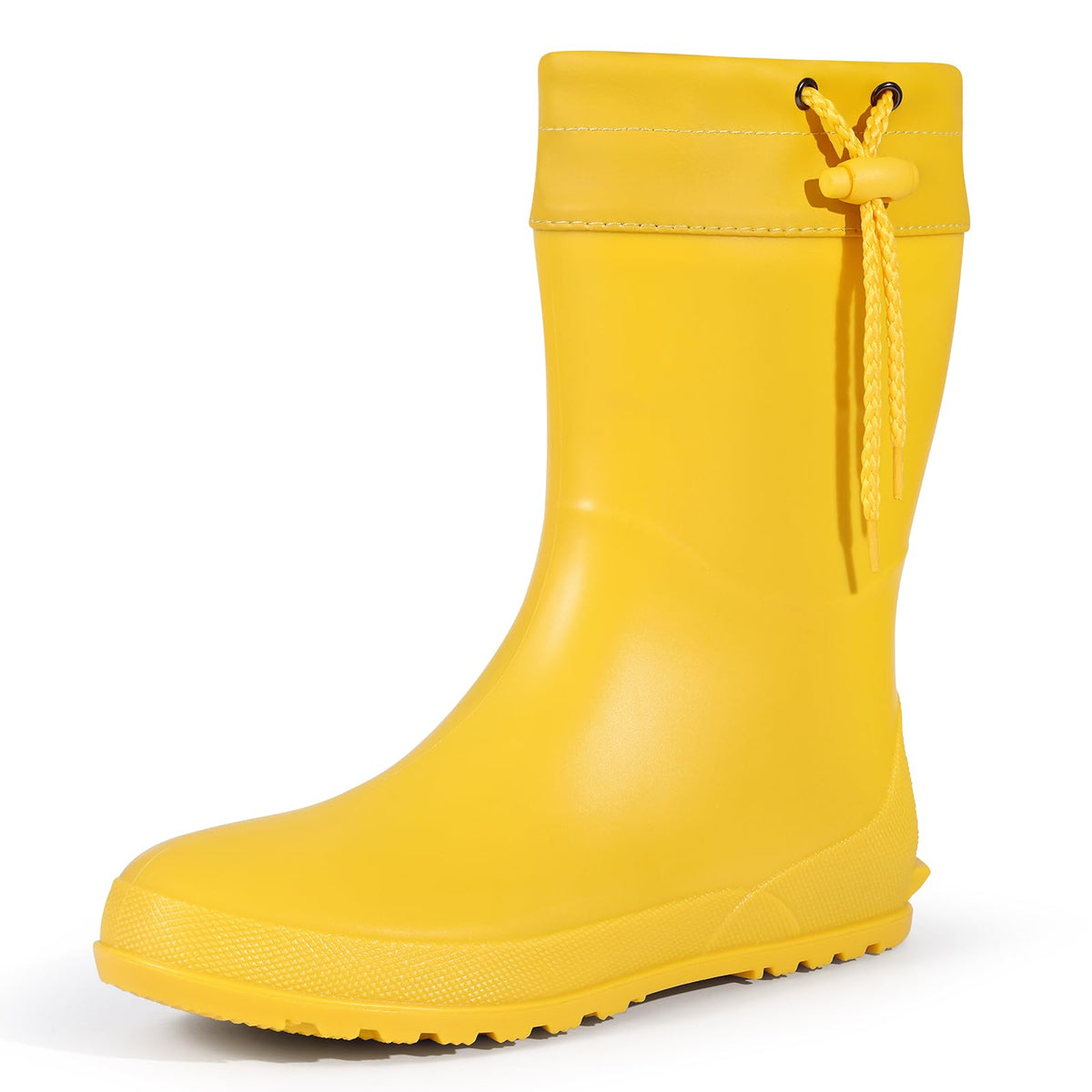 Asgard Women's Mid Calf Rain Boots Collar Gardening Boots Ultra Lightweight Portable Garden Shoes | Ultra-soft Waterproof Garden Shoes, Foldable Adjustable Collar Rubber Short Boots