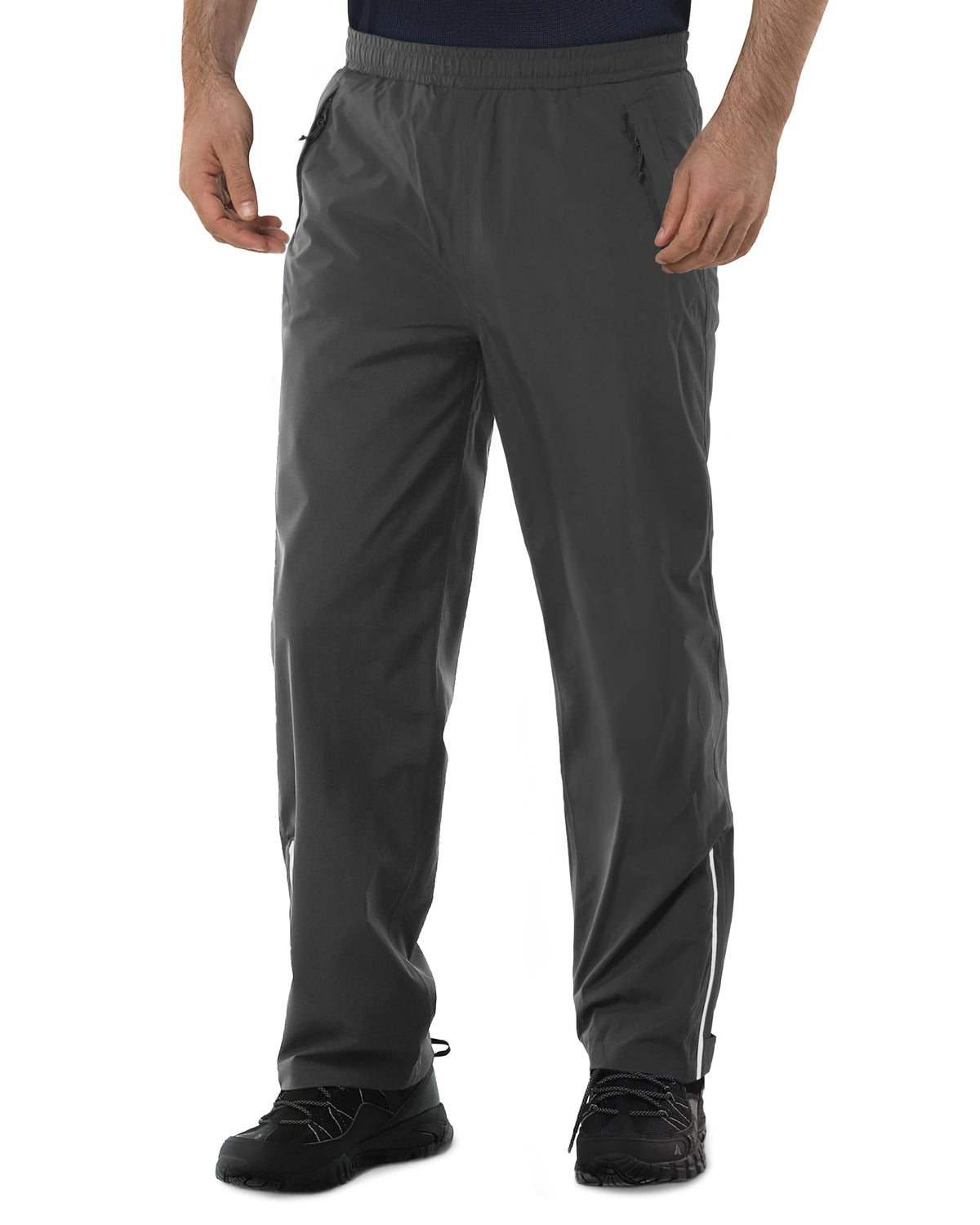 33,000ft Men's Rain Pants Waterproof Lightweight Outdoor Rain Over Pants