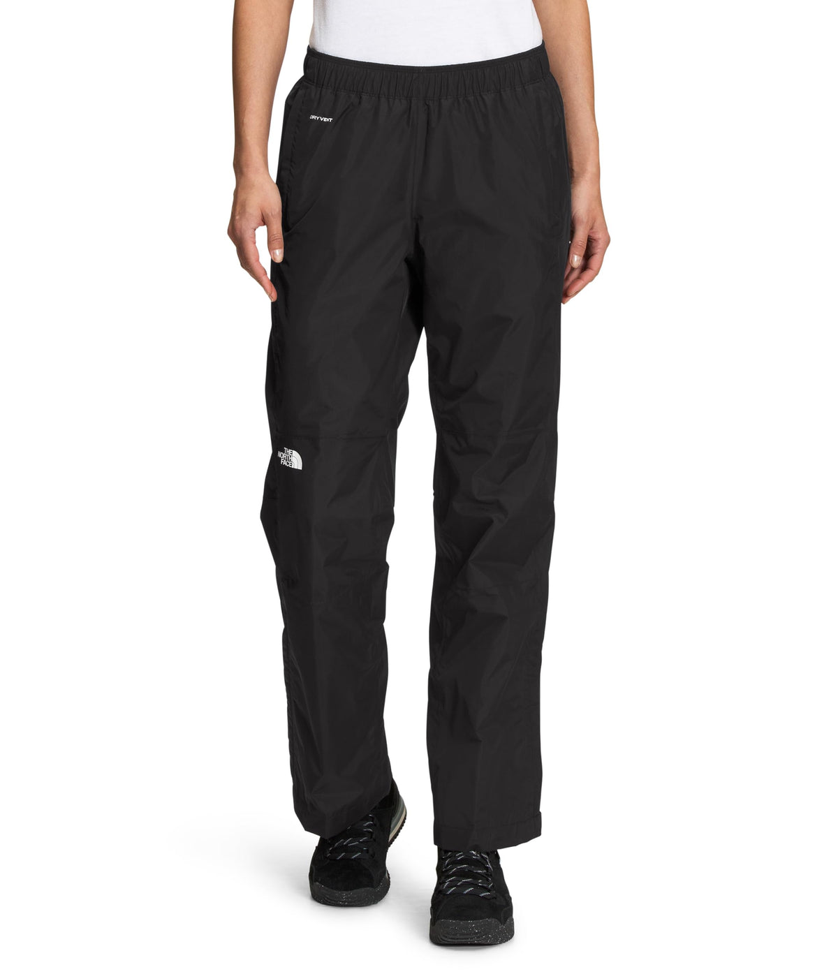 THE NORTH FACE Women's Antora Rain Pant | Waterproof & Breathable With Elastic Waistband, Adjustable Internal Drawcord