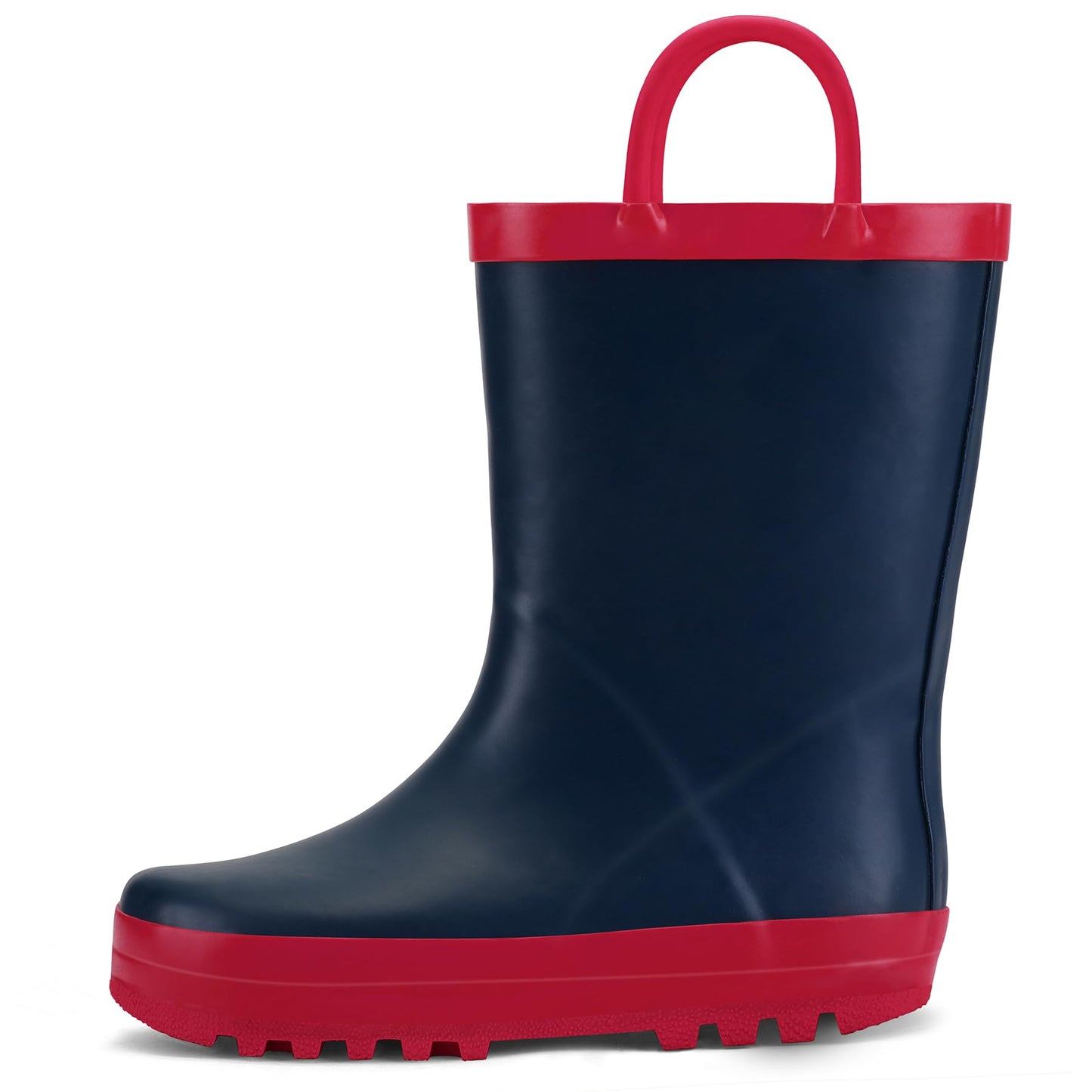 Kids Rain Boots Waterproof Printed Rubber boots with Handles | Slip on, Double Handles,Slip Resistant