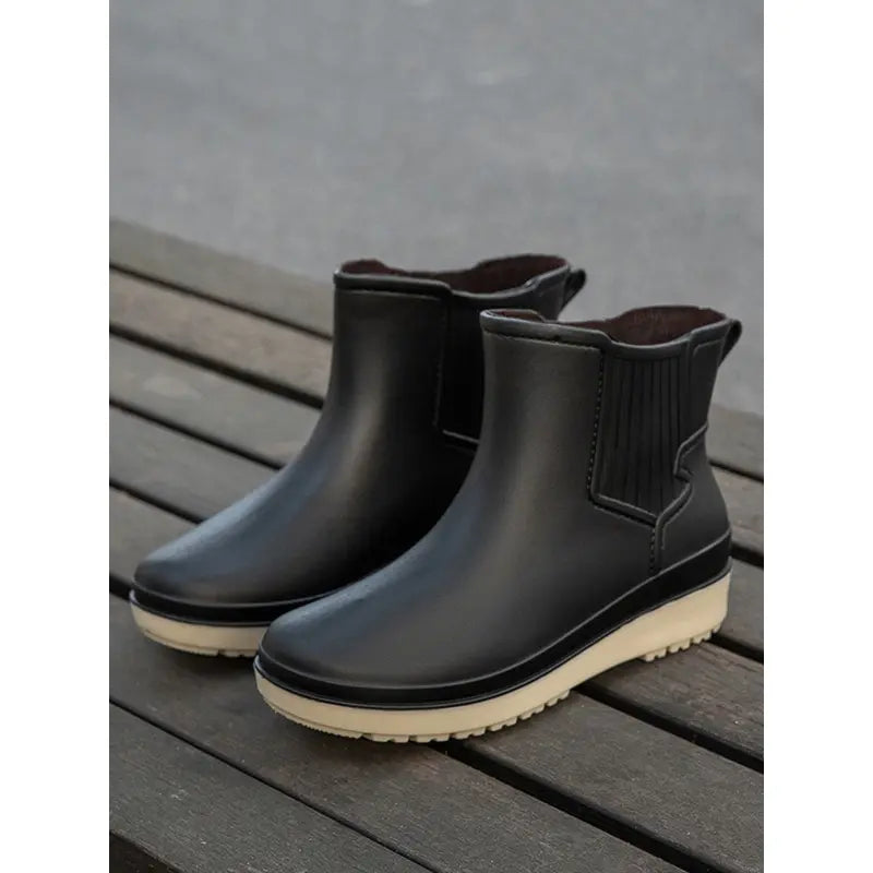 Fashionable Women's Short Non-Slip High-Quality Rain Boots