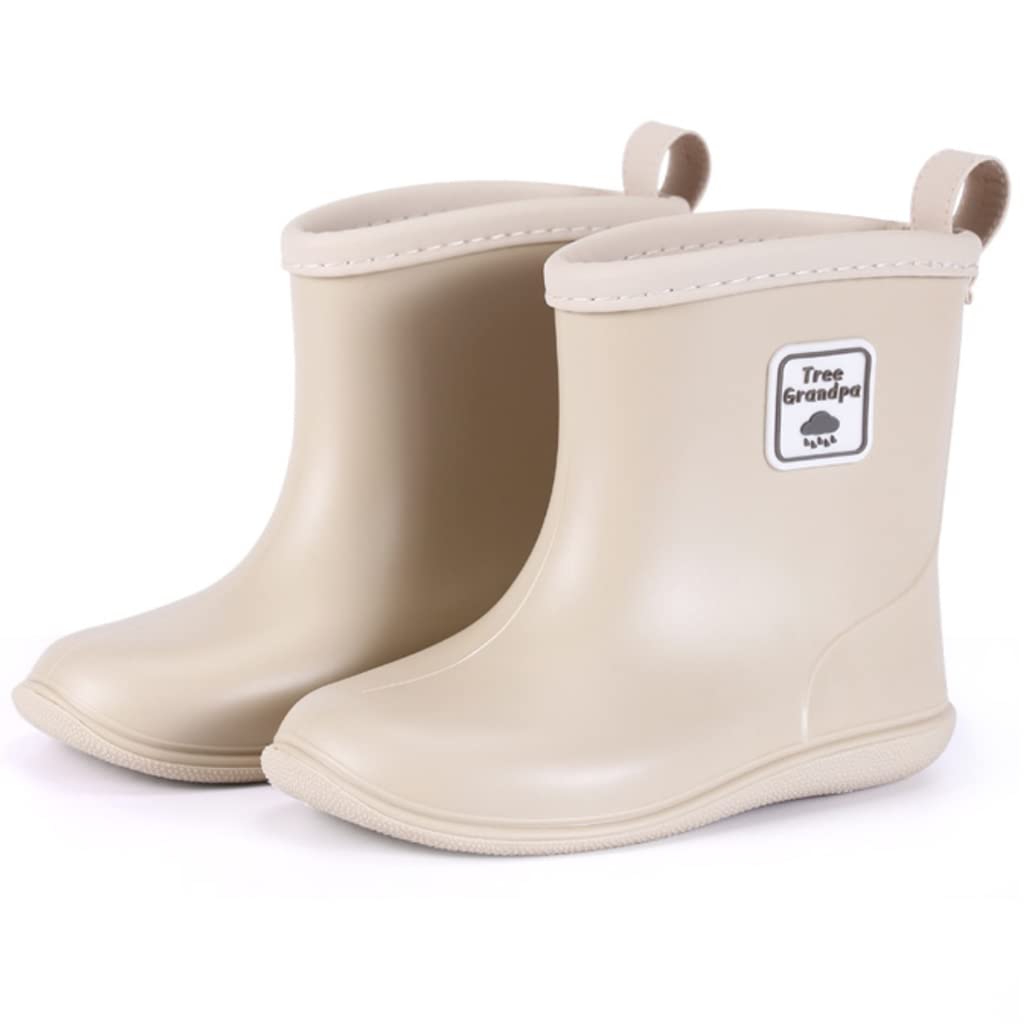 Toddler Rain Boots Kids Rain Shoes for Boys Girls Lightweight Breathable | Waterproof Shoes Comfortable,Easy-on,Soft,Flexible,Removable Insole,Non-Slip Outsole