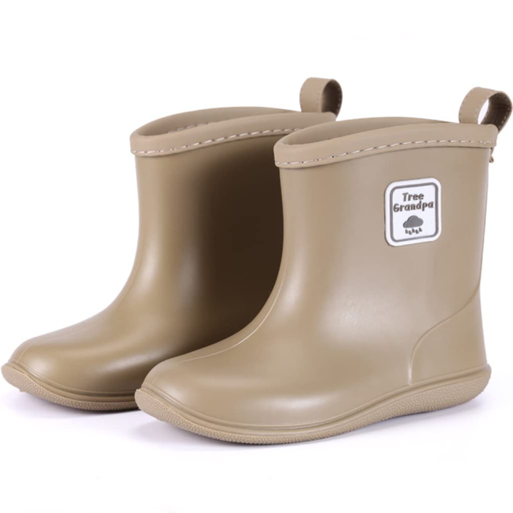 Toddler Rain Boots Kids Rain Shoes for Boys Girls Lightweight Breathable | Waterproof Shoes Comfortable,Easy-on,Soft,Flexible,Removable Insole,Non-Slip Outsole