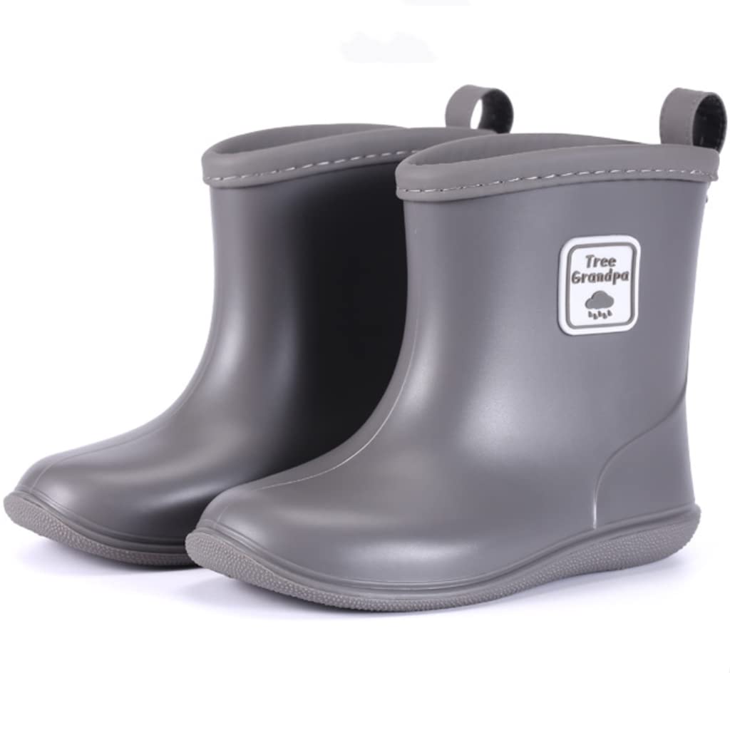Toddler Rain Boots Kids Rain Shoes for Boys Girls Lightweight Breathable | Waterproof Shoes Comfortable,Easy-on,Soft,Flexible,Removable Insole,Non-Slip Outsole