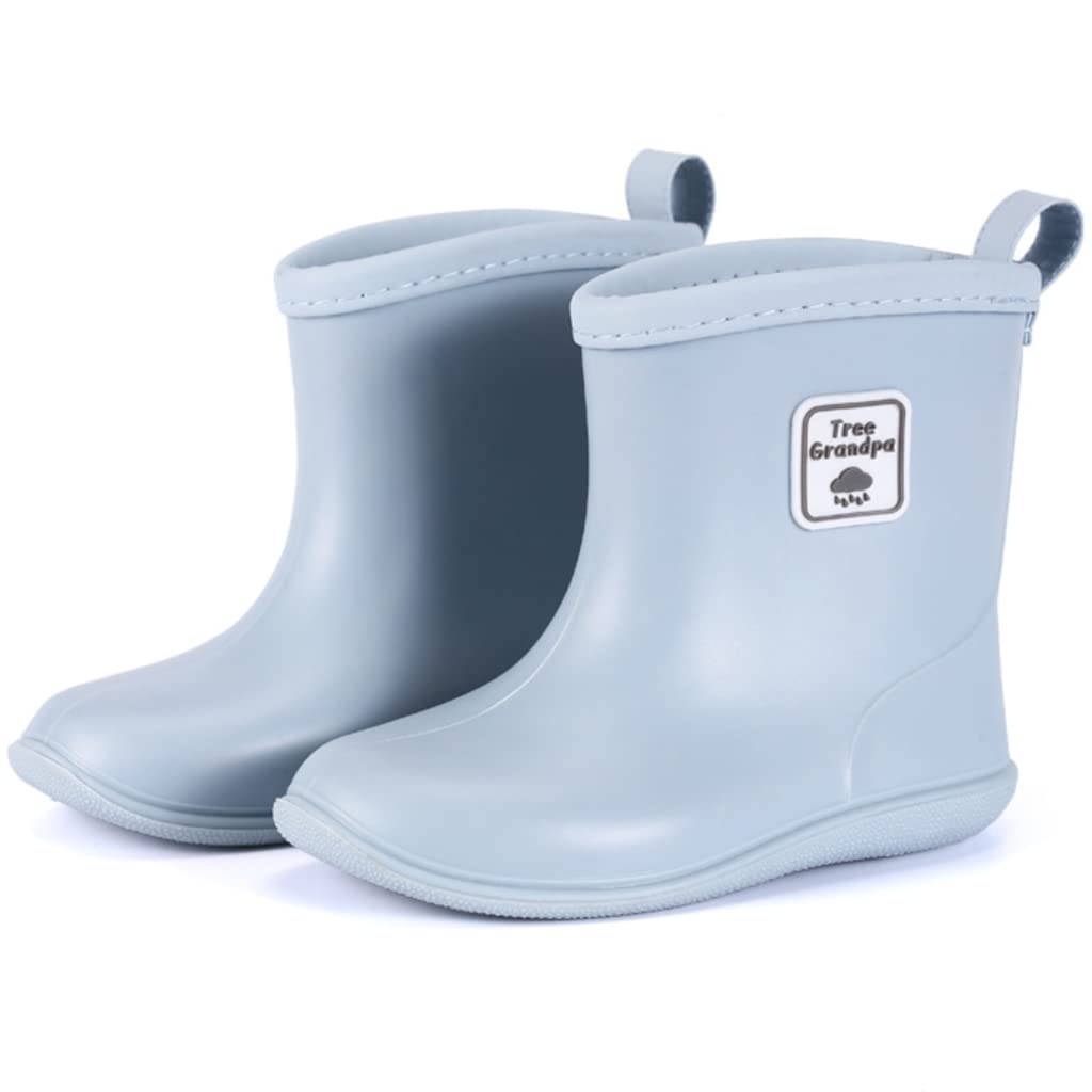 Toddler Rain Boots Kids Rain Shoes for Boys Girls Lightweight Breathable | Waterproof Shoes Comfortable,Easy-on,Soft,Flexible,Removable Insole,Non-Slip Outsole