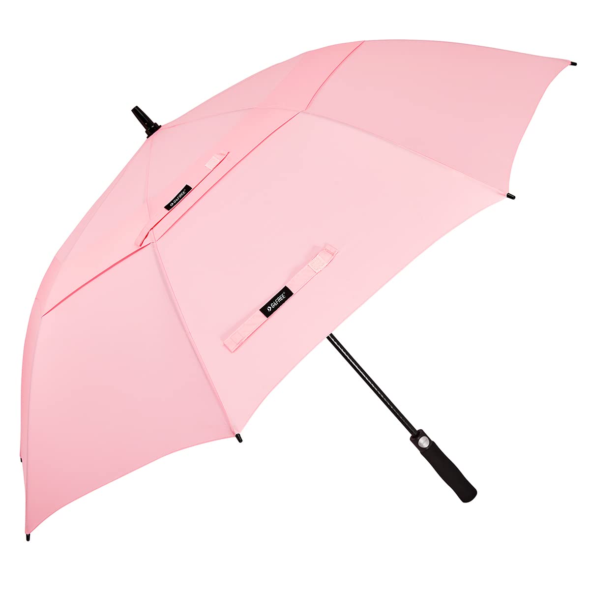 G4Free 47/54/62/68/72 Inch Golf Umbrella Windproof Auto Open Large Umbrella | Oversized Stick Umbrella, Extra Large, Vented Double Canopy, Waterproof 210T Pongee Fabric, Fiberglass Frame, EVA Foam Handle