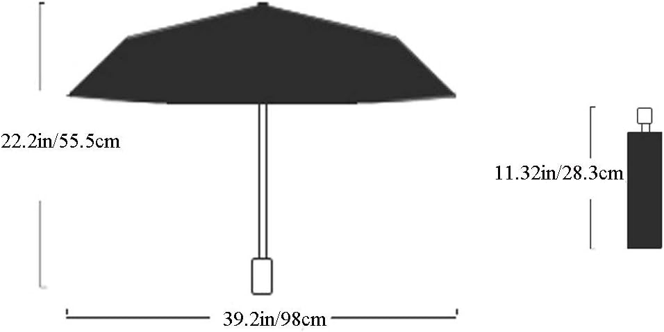 Kids Automatic Open Cartoon Waterproof and UV-resistant Travel Umbrella - Compact Umbrellas for Girls and Boys