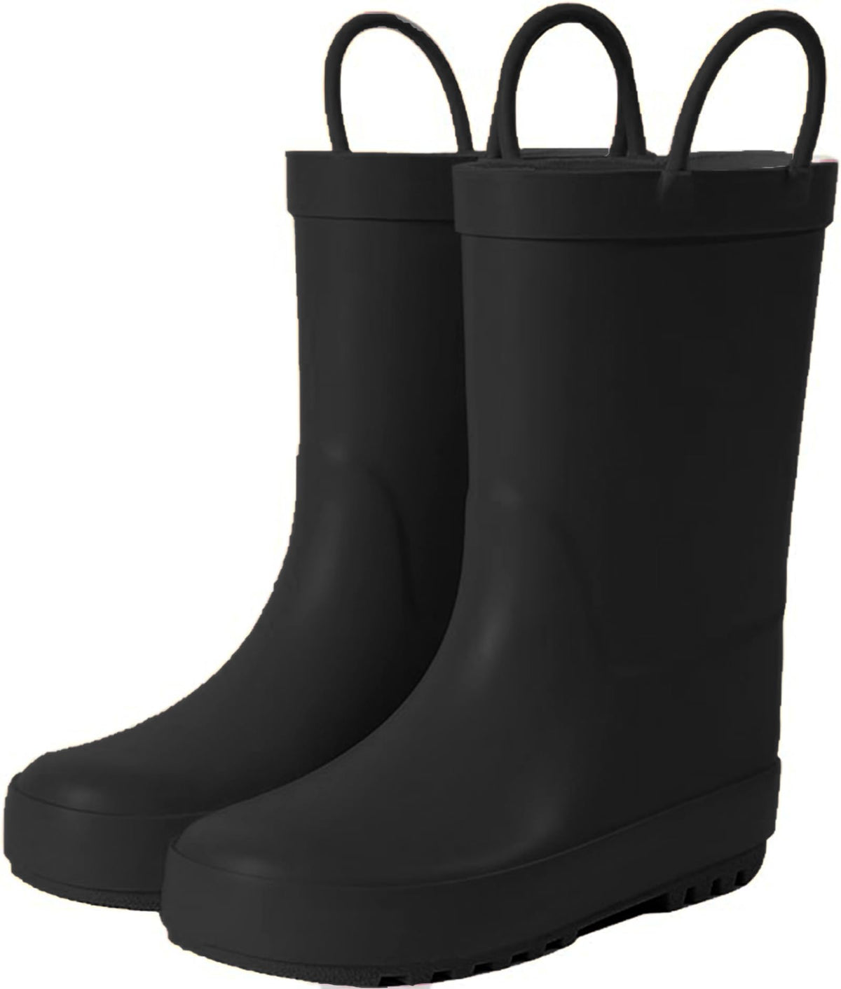 Hbxooxts Kids Rain Boots - Toddler Waterproof Rubber Kids Rain Boots for Girls and Boys with Fun Patterns and Easy-On Handles