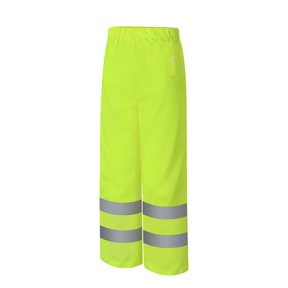 High Visibility Rain Pants, Hi Vis Rain Gear, Yellow, 4XL-5XL | High Vis Reflective Rain Pants for Men Women, Light Weight Safety Work Rain Gear for Outdoor Activities, Waterproof
