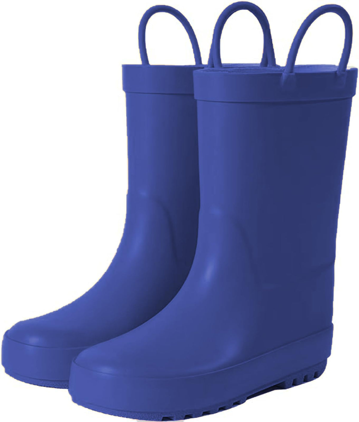 Hbxooxts Kids Rain Boots - Toddler Waterproof Rubber Kids Rain Boots for Girls and Boys with Fun Patterns and Easy-On Handles