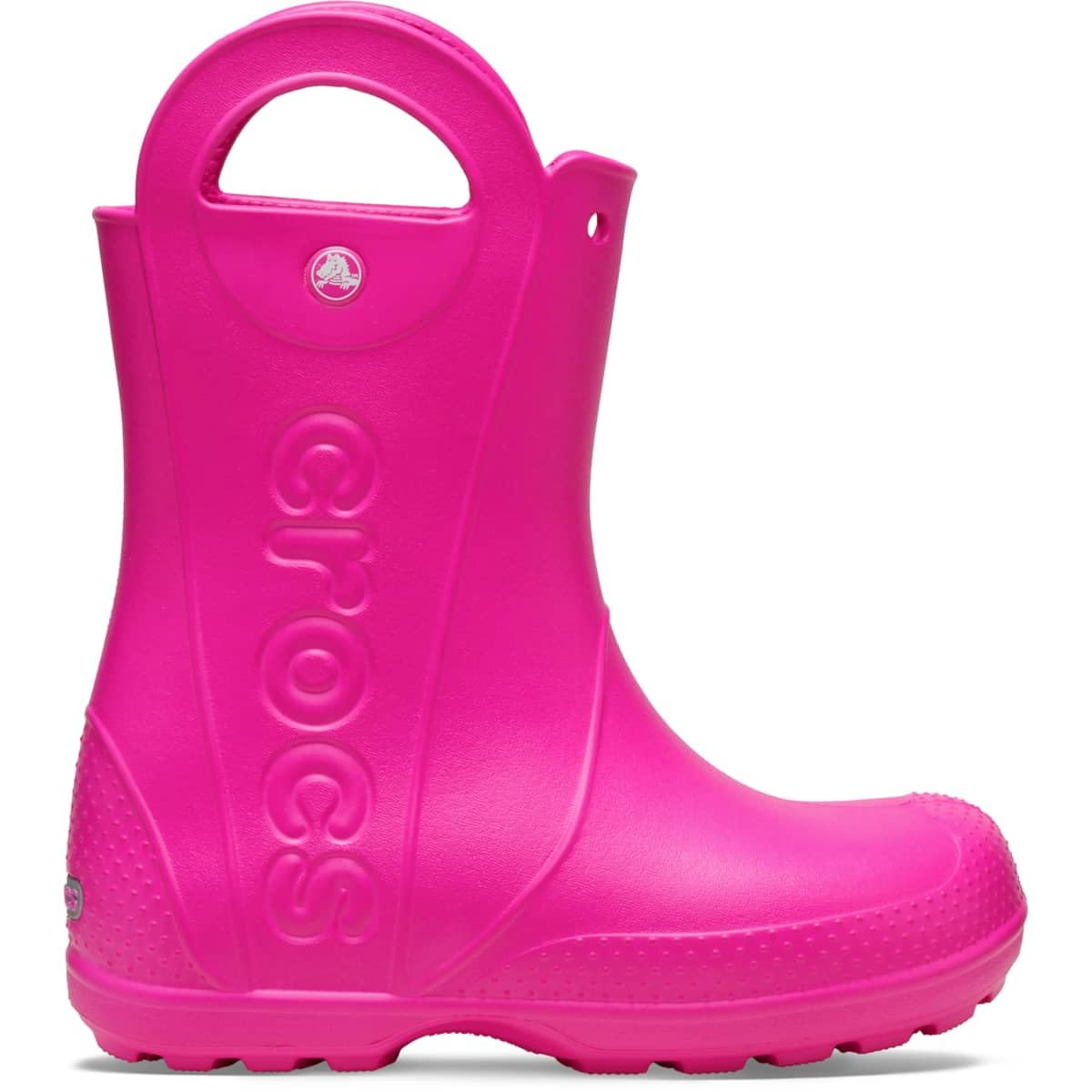 Crocs Kids' Handle It Rain Boots | Waterproof Slip On Shoes | Kids' Rain Boots