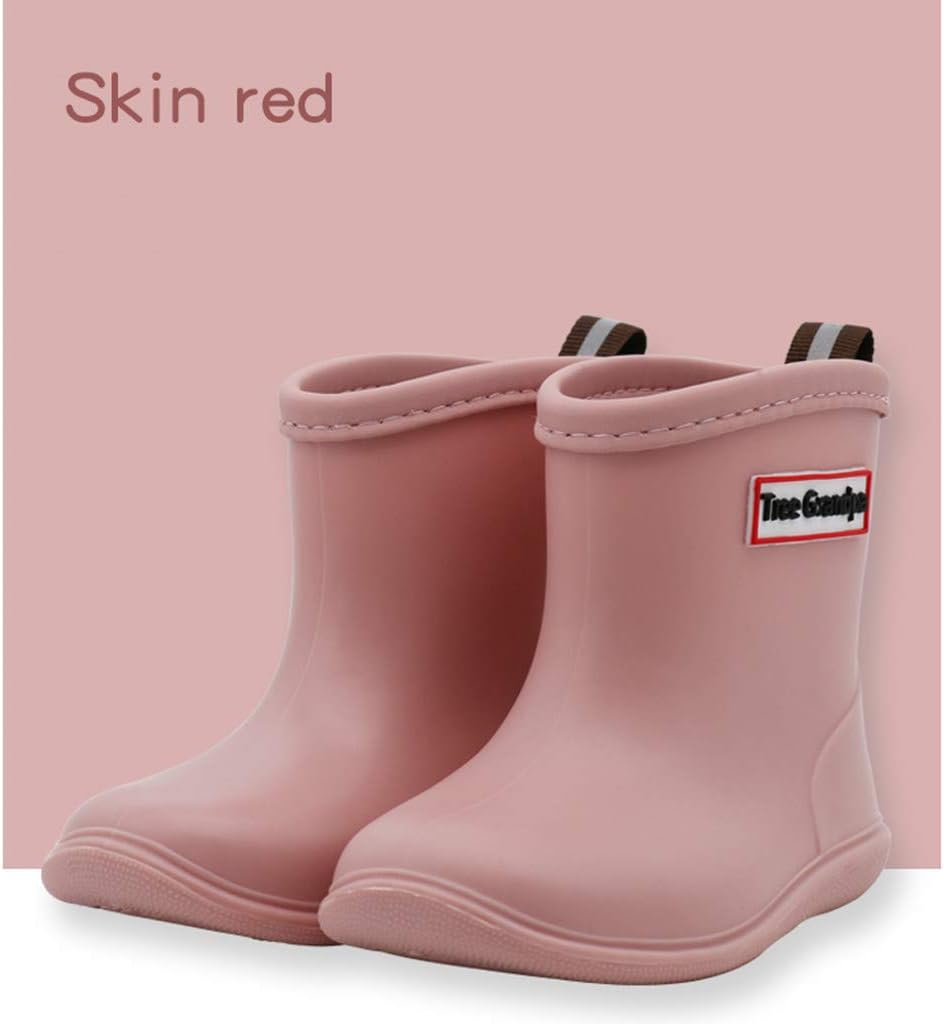 Toddler Rain Boots Kids Rain Shoes for Boys Girls Lightweight Breathable | Waterproof Shoes Comfortable,Easy-on,Soft,Flexible,Removable Insole,Non-Slip Outsole