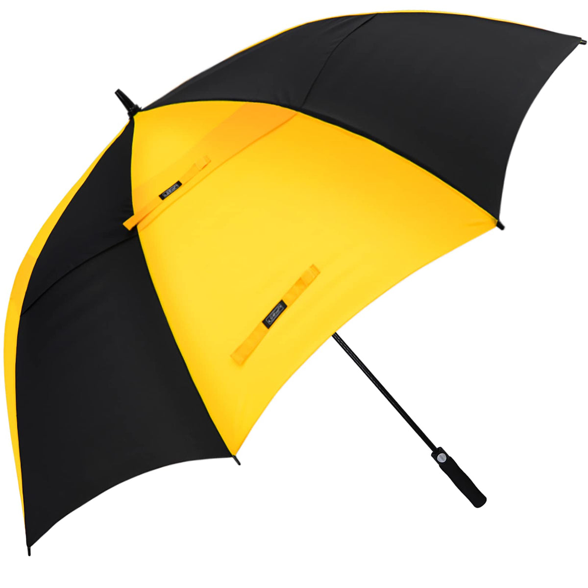 G4Free 47/54/62/68/72 Inch Golf Umbrella Windproof Auto Open Large Umbrella | Oversized Stick Umbrella, Extra Large, Vented Double Canopy, Waterproof 210T Pongee Fabric, Fiberglass Frame, EVA Foam Handle