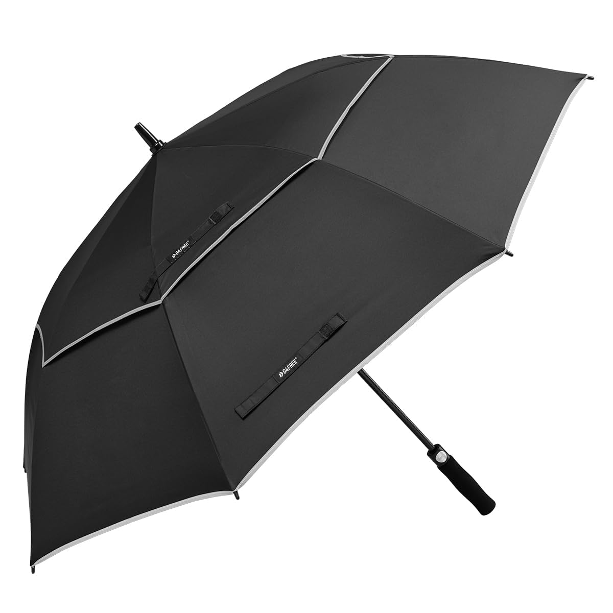 G4Free 47/54/62/68/72 Inch Golf Umbrella Windproof Auto Open Large Umbrella | Oversized Stick Umbrella, Extra Large, Vented Double Canopy, Waterproof 210T Pongee Fabric, Fiberglass Frame, EVA Foam Handle