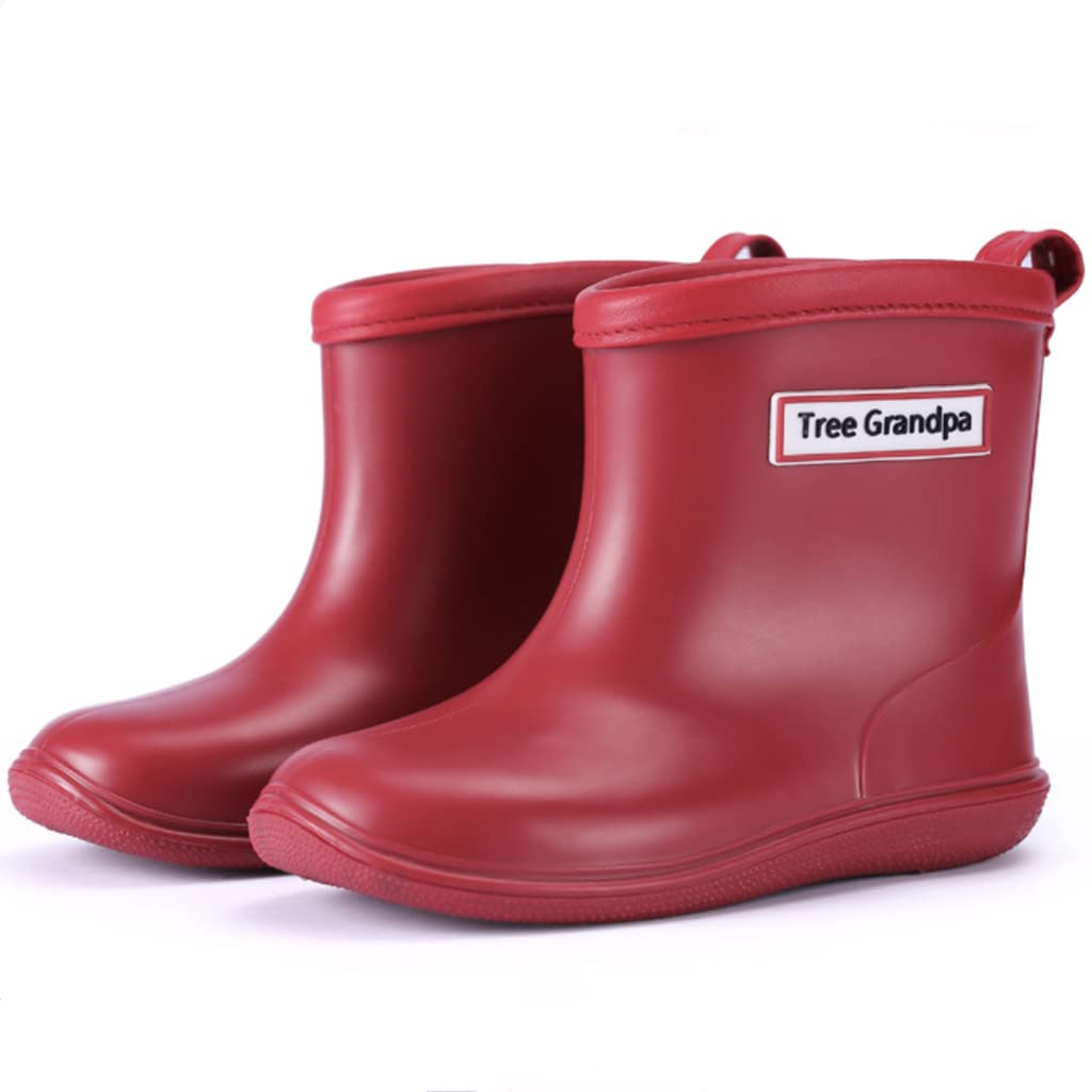 Toddler Rain Boots Kids Rain Shoes for Boys Girls Lightweight Breathable | Waterproof Shoes Comfortable,Easy-on,Soft,Flexible,Removable Insole,Non-Slip Outsole
