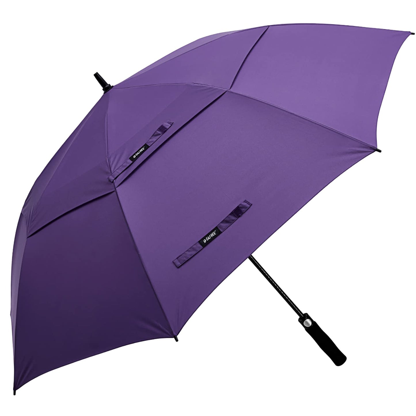 G4Free 47/54/62/68/72 Inch Golf Umbrella Windproof Auto Open Large Umbrella | Oversized Stick Umbrella, Extra Large, Vented Double Canopy, Waterproof 210T Pongee Fabric, Fiberglass Frame, EVA Foam Handle