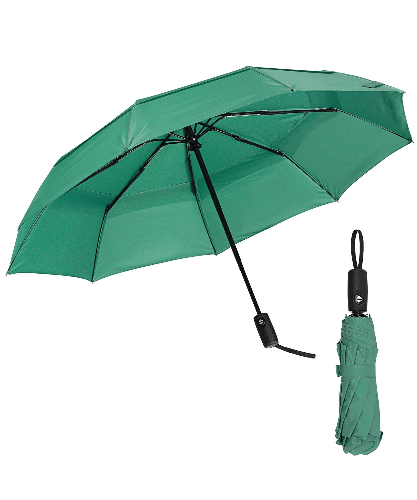 Mr. Pen- Windproof Travel Umbrella, Small Water-Resistant Automatic Folding Umbrella for Rain and Sun, Light, Compact and Portable for Women & Men, Fits Car & Backpack
