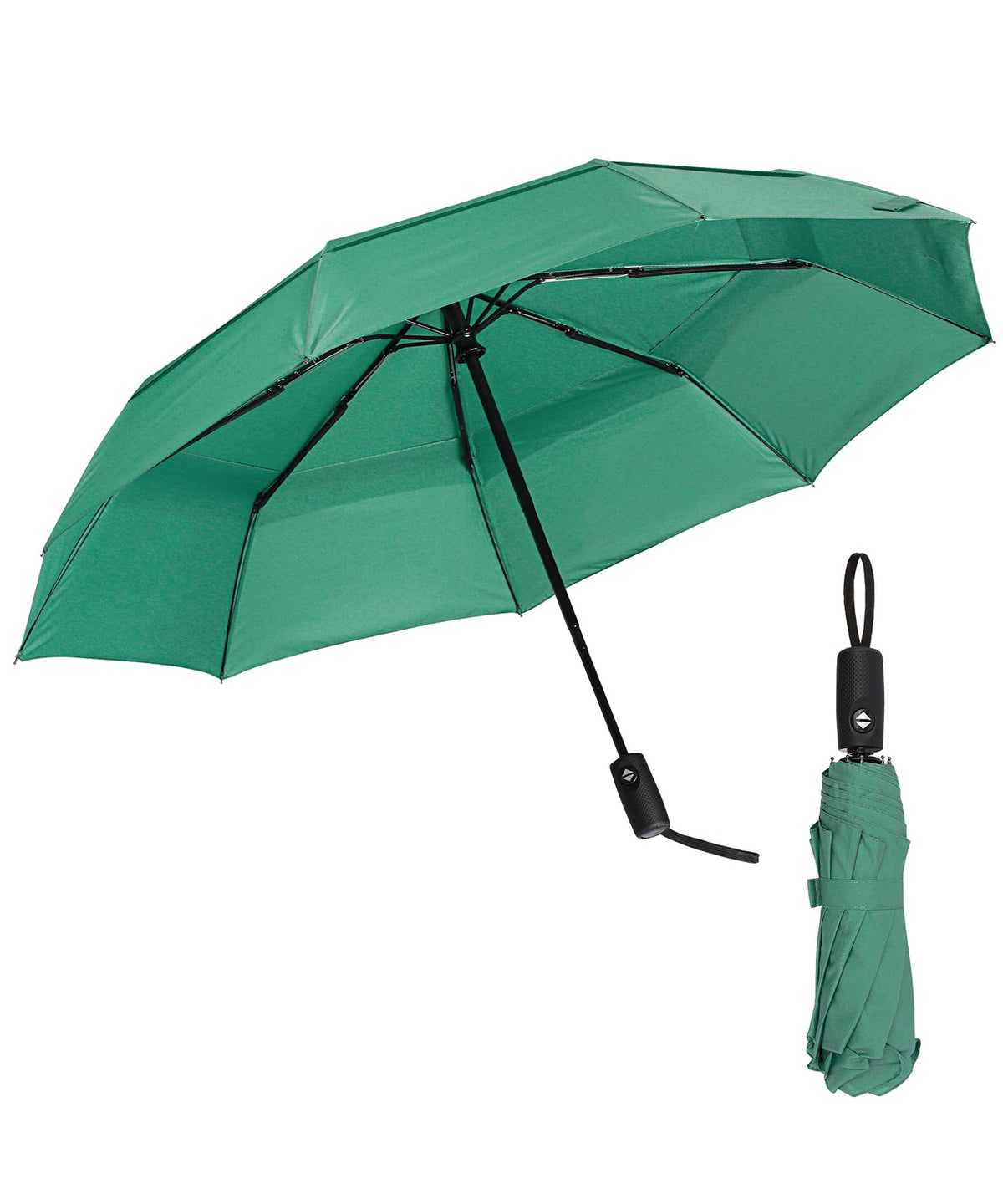 Mr. Pen- Windproof Travel Umbrella, Small Water-Resistant Automatic Folding Umbrella for Rain and Sun, Light, Compact and Portable for Women & Men, Fits Car & Backpack