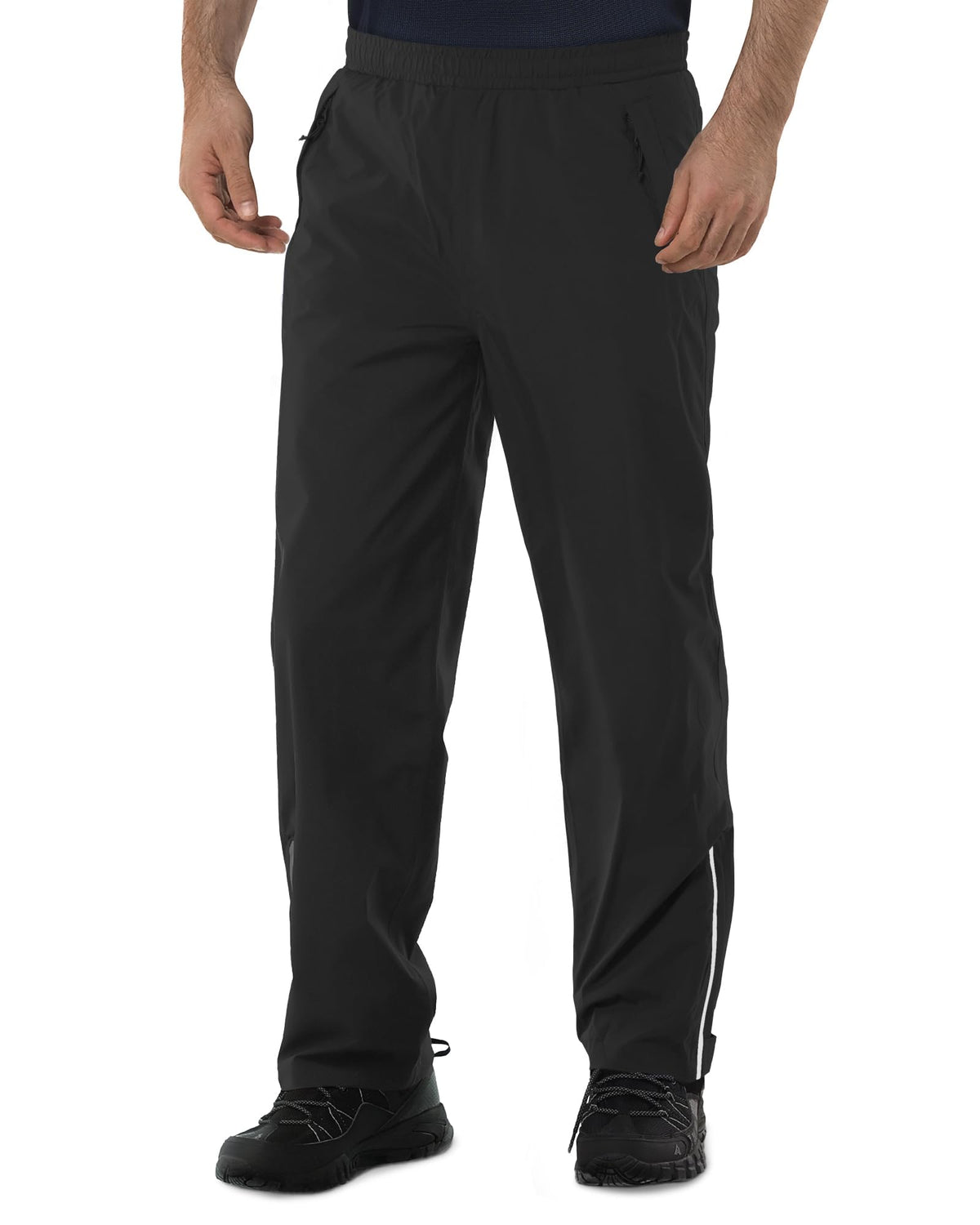 33,000ft Men's Rain Pants Waterproof Lightweight Outdoor Rain Over Pants