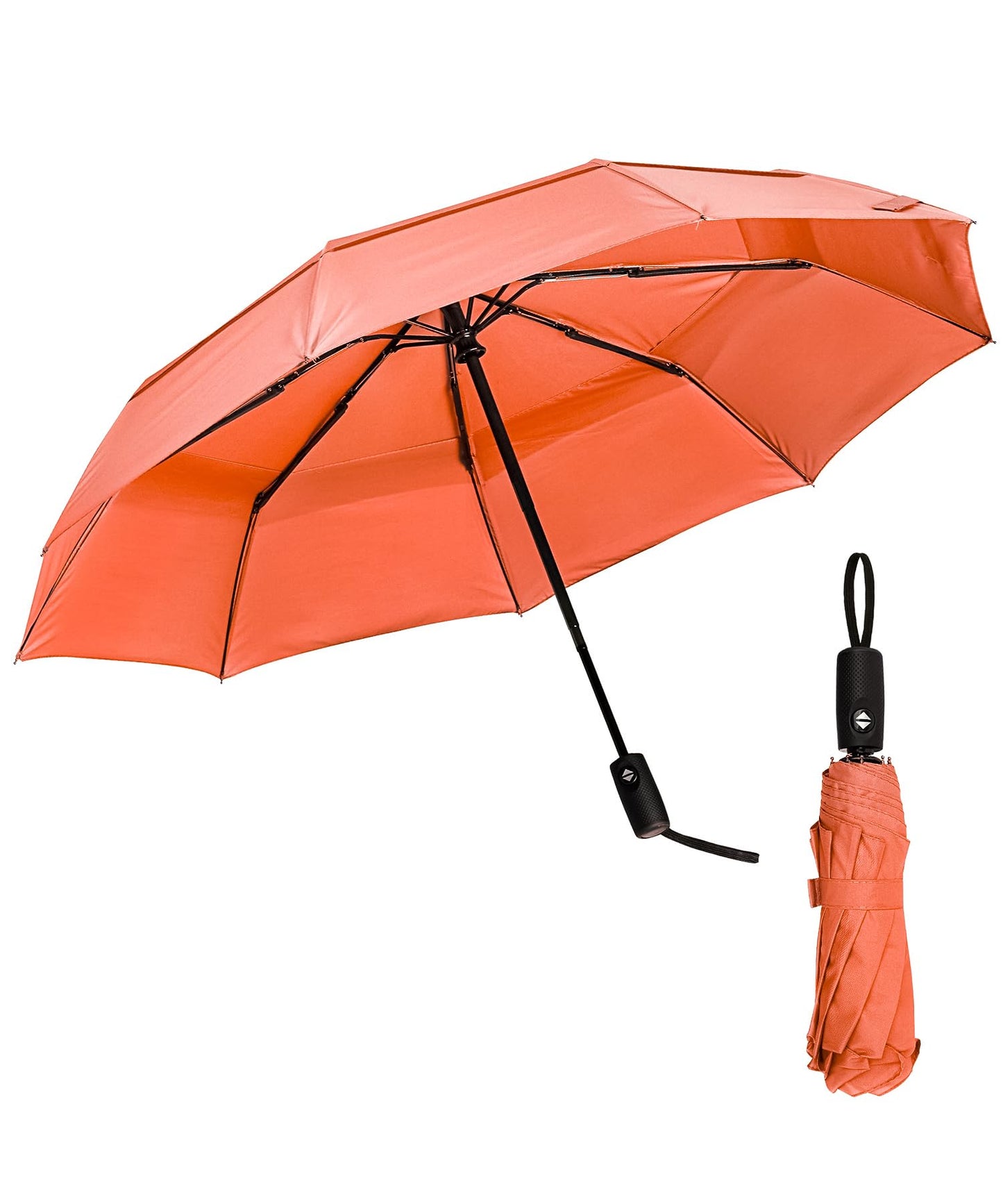 Mr. Pen- Windproof Travel Umbrella, Small Water-Resistant Automatic Folding Umbrella for Rain and Sun, Light, Compact and Portable for Women & Men, Fits Car & Backpack