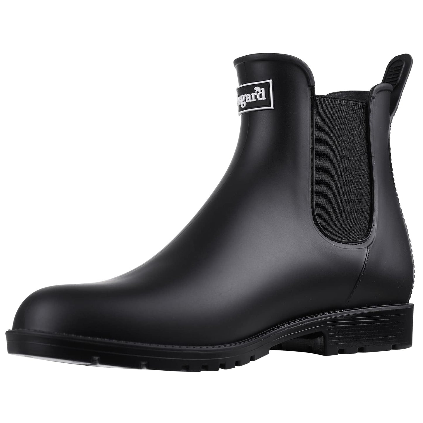 Asgard Women's Ankle Rain Boots Waterproof Chelsea Boots | Stylish Matte Finish, Easy On&Off, Non Slip, Ideal for Rainy Commute
