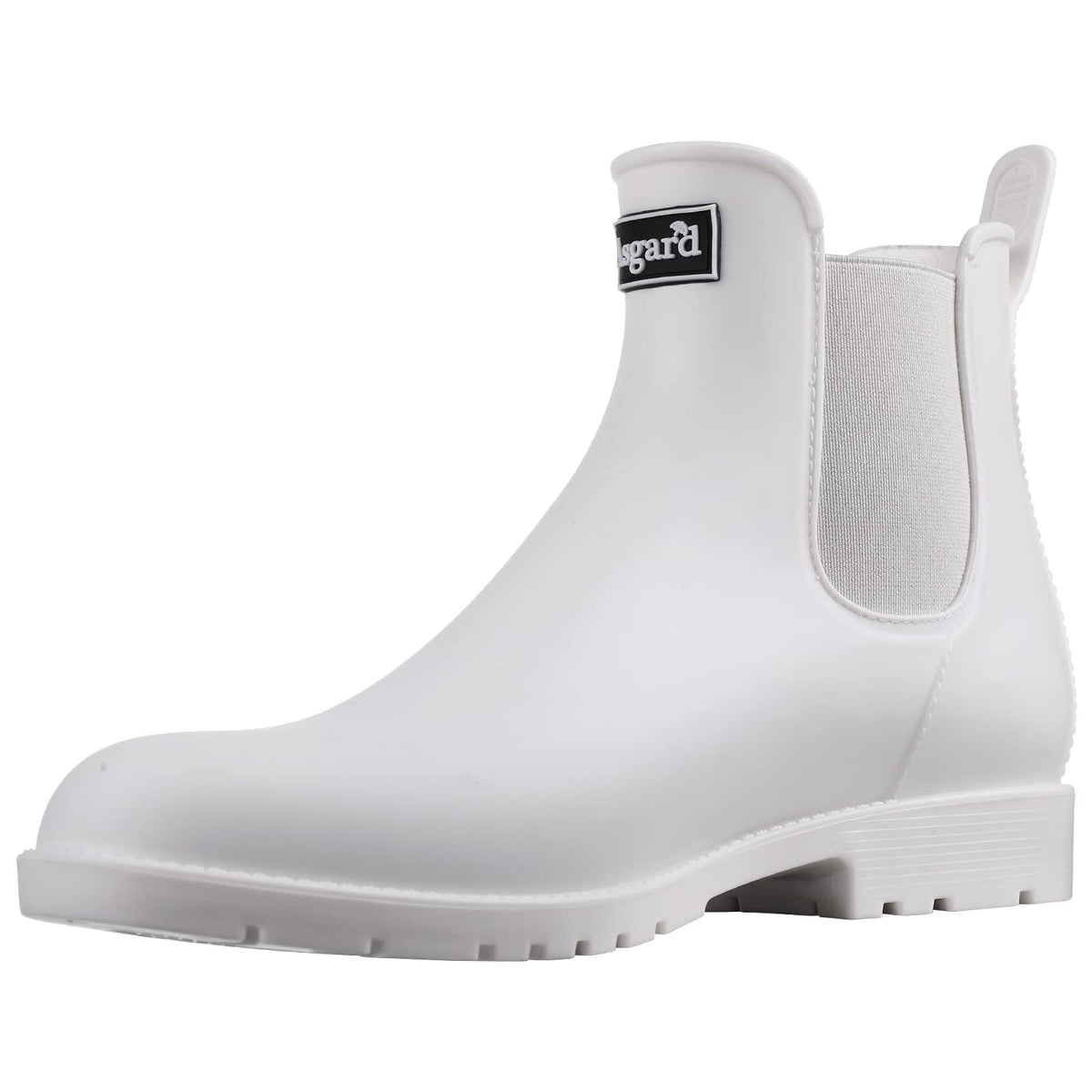 Asgard Women's Ankle Rain Boots Waterproof Chelsea Boots | Stylish Matte Finish, Easy On&Off, Non Slip, Ideal for Rainy Commute