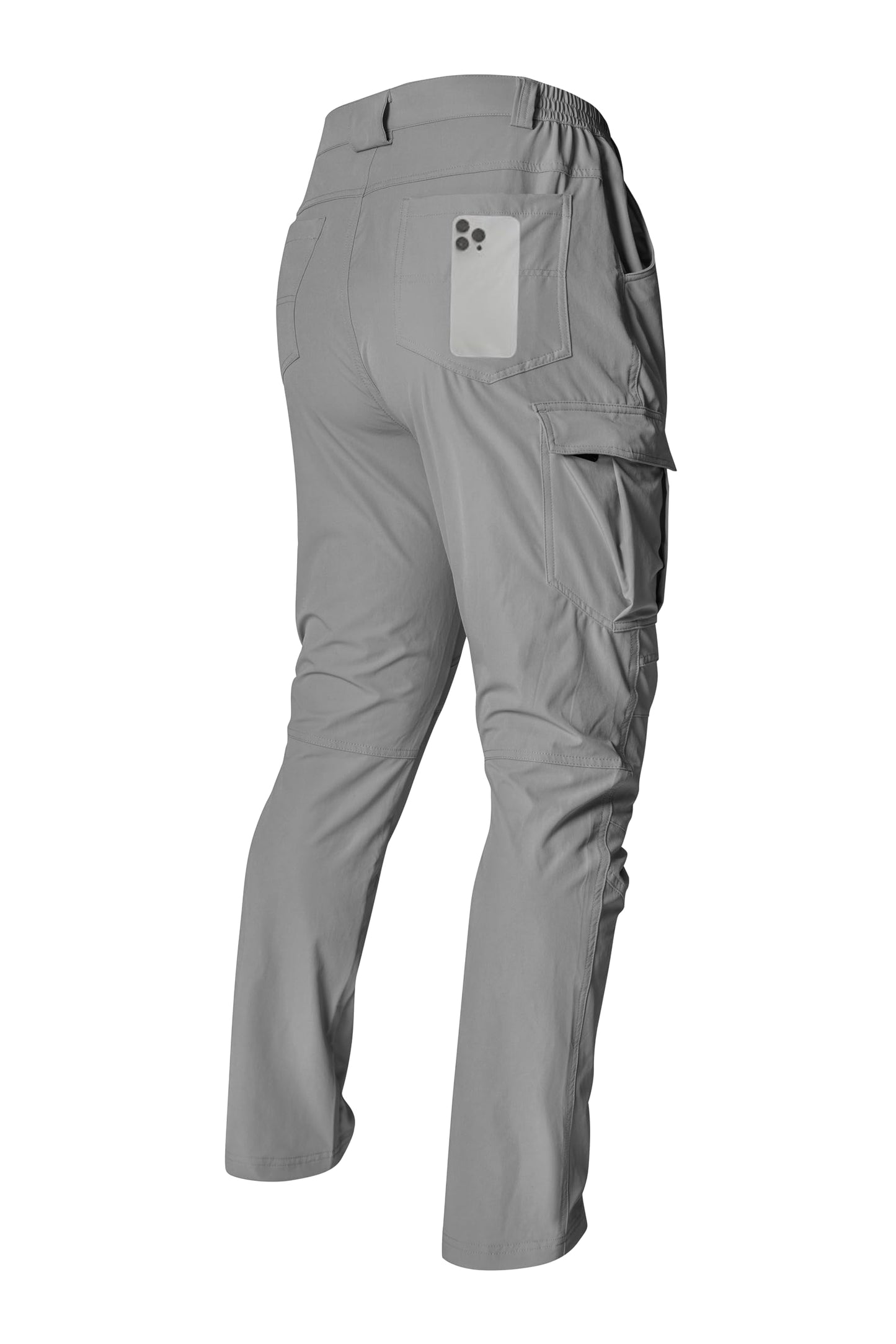 Mens Work Pants Hiking Cargo Waterproof Breathable Lightweight Stretch Quick Dry Outdoor Summer Pants