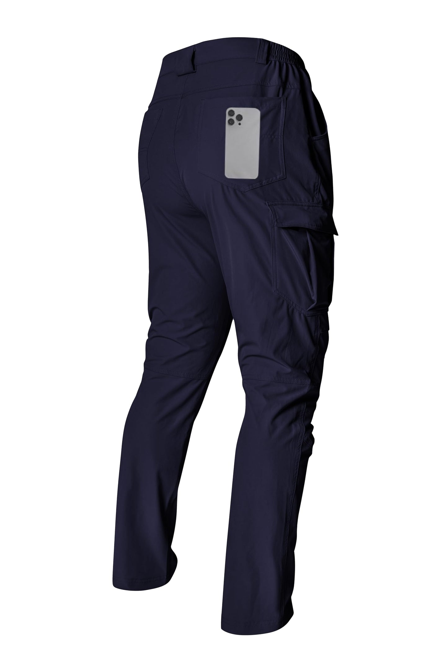 Mens Work Pants Hiking Cargo Waterproof Breathable Lightweight Stretch Quick Dry Outdoor Summer Pants