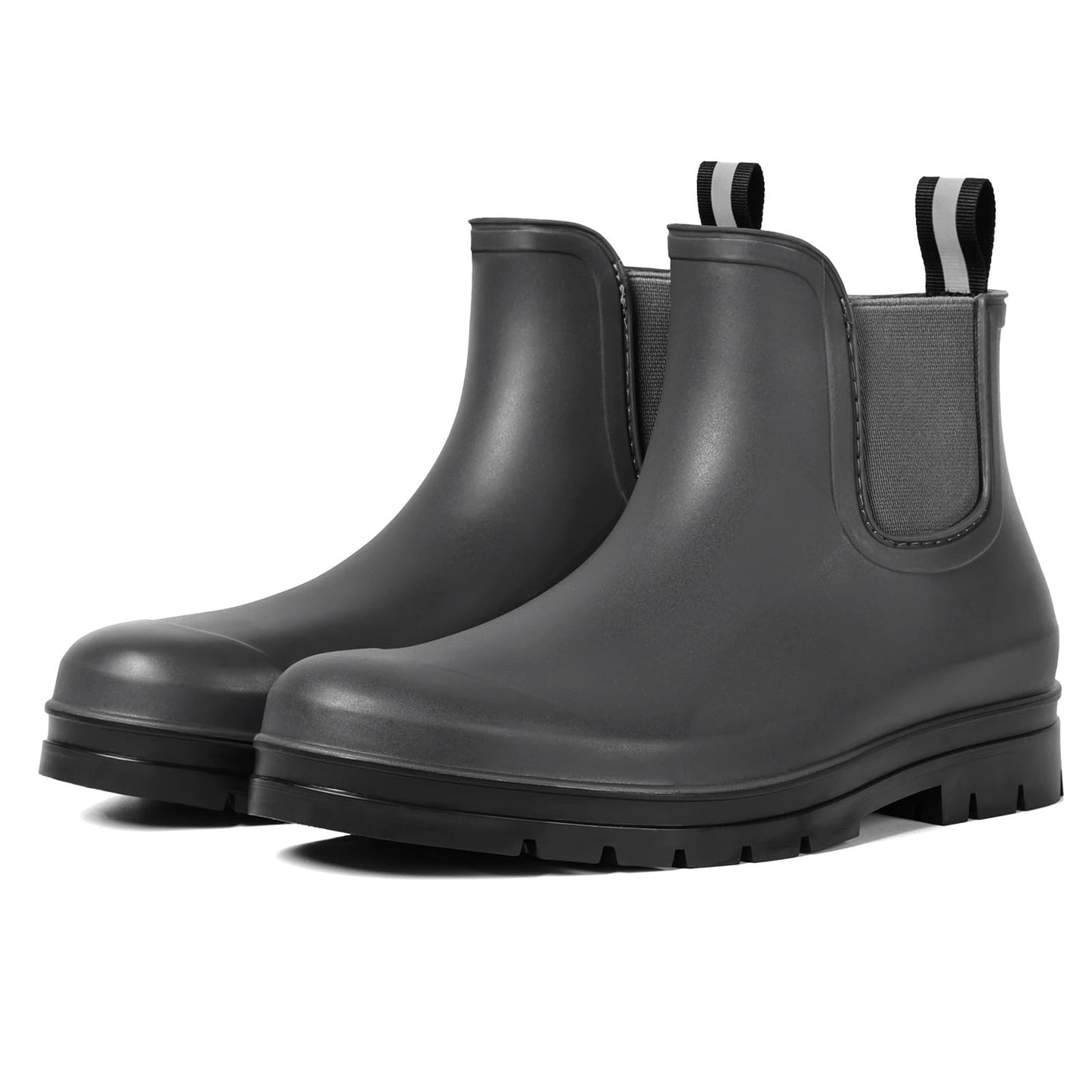 Furuian Women's Ankle Rain Boots Waterproof Chelsea Rain Boots Rubber Boots Women Short Garden Boots Anti Slip Outdoor Lightweight Work Booties