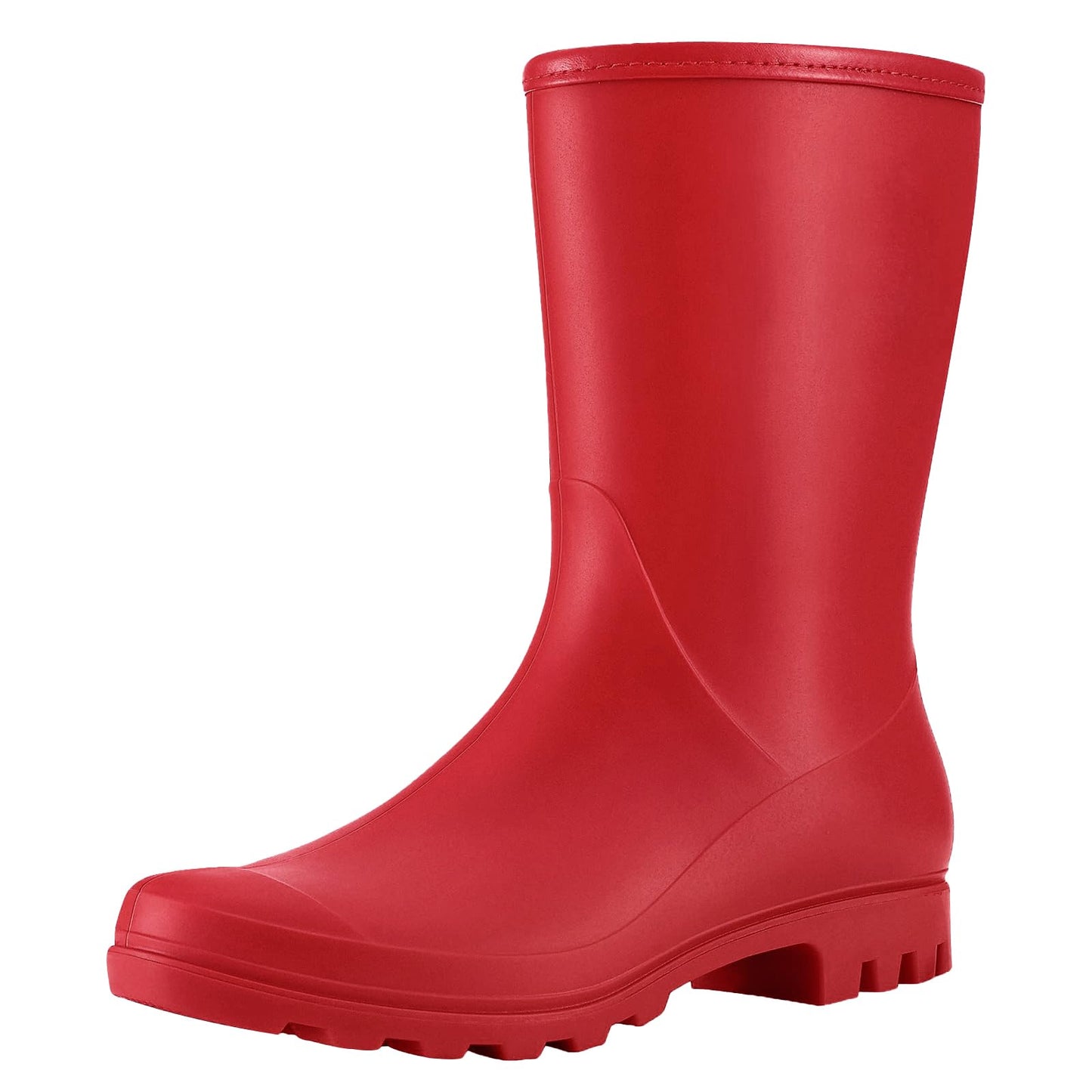 Asgard Women's Mid Calf Rain Boots Waterproof Garden Slip on Rubber Boots | Lightweight, Non Slip, Ideal for Farm Work, Gardening, Rainy Days