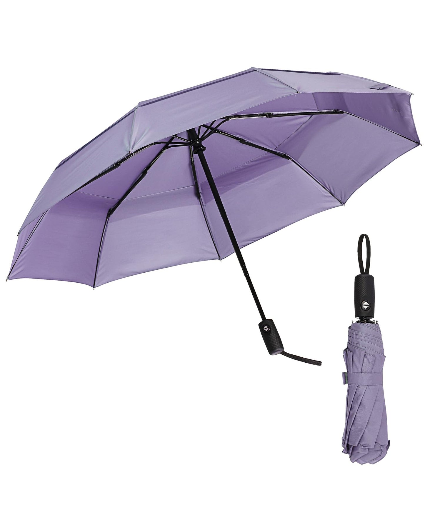 Mr. Pen- Windproof Travel Umbrella, Small Water-Resistant Automatic Folding Umbrella for Rain and Sun, Light, Compact and Portable for Women & Men, Fits Car & Backpack