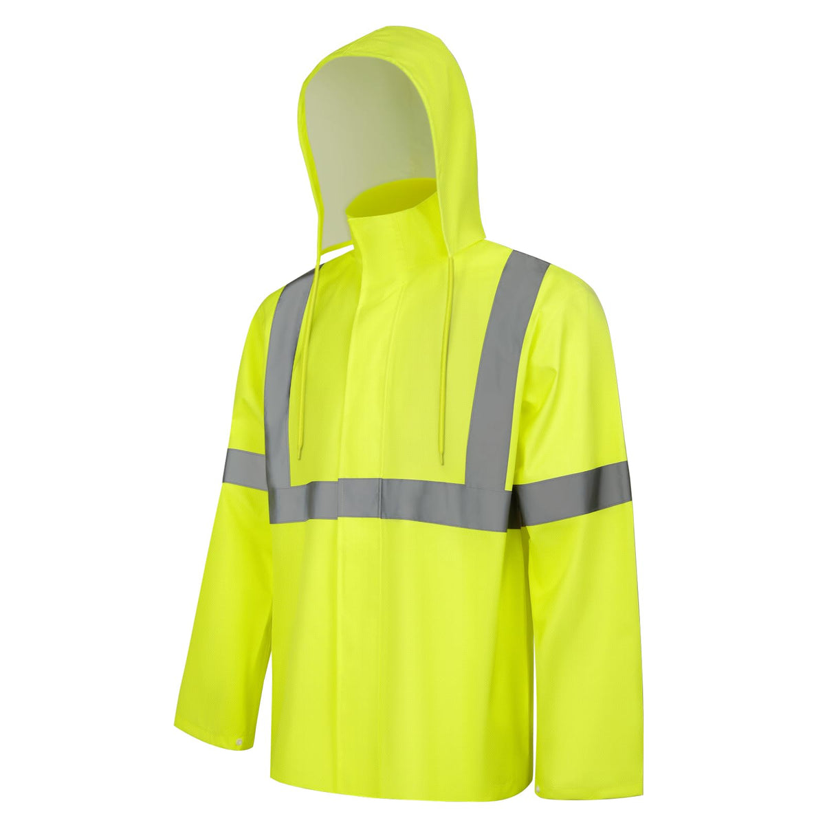 High Visibility Rain Pants, Hi Vis Rain Gear, Yellow, 4XL-5XL | High Vis Reflective Rain Pants for Men Women, Light Weight Safety Work Rain Gear for Outdoor Activities, Waterproof