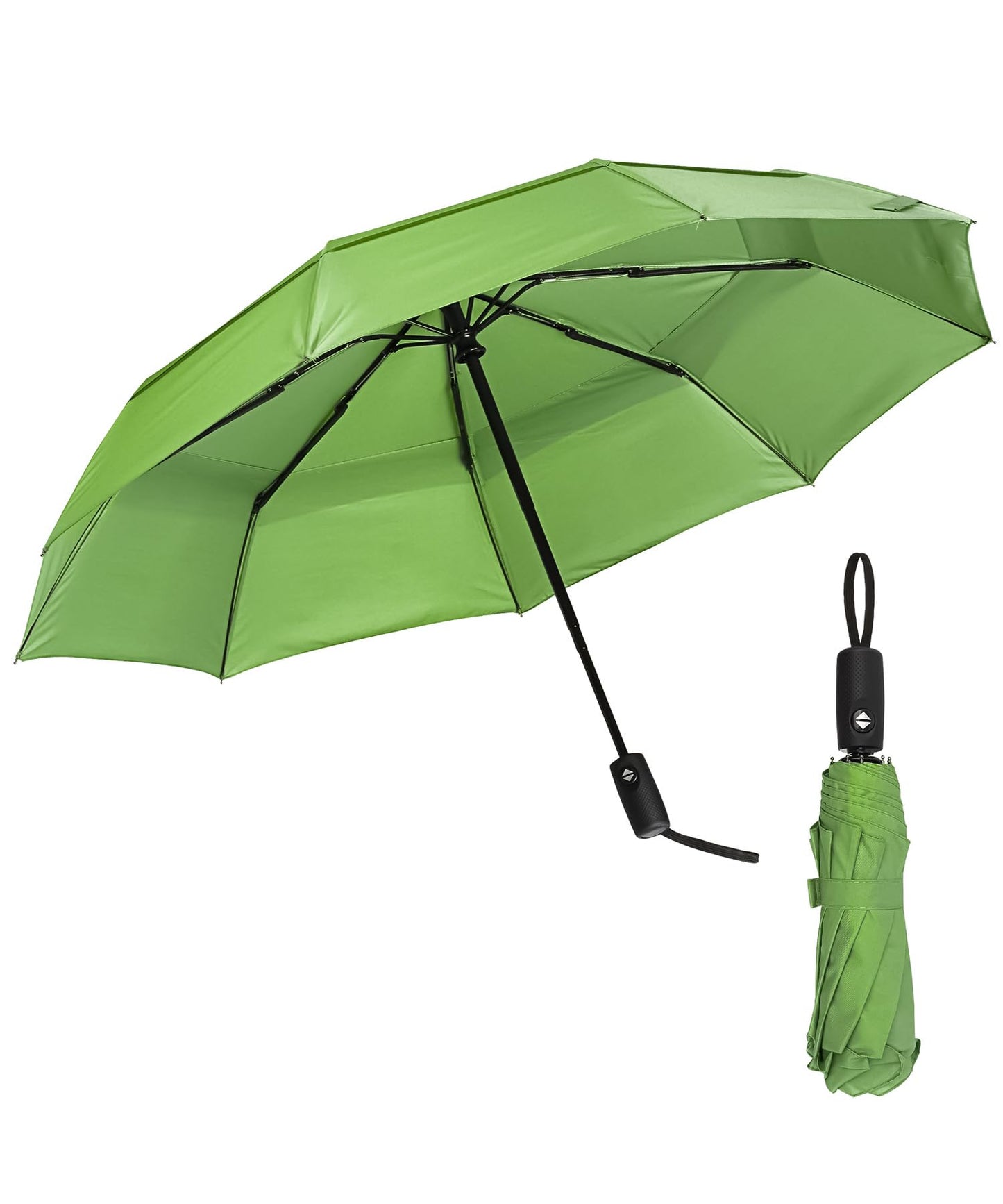 Mr. Pen- Windproof Travel Umbrella, Small Water-Resistant Automatic Folding Umbrella for Rain and Sun, Light, Compact and Portable for Women & Men, Fits Car & Backpack