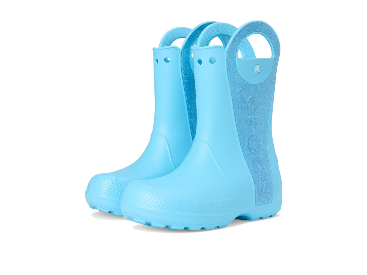 Crocs Kids' Handle It Rain Boots | Waterproof Slip On Shoes | Kids' Rain Boots