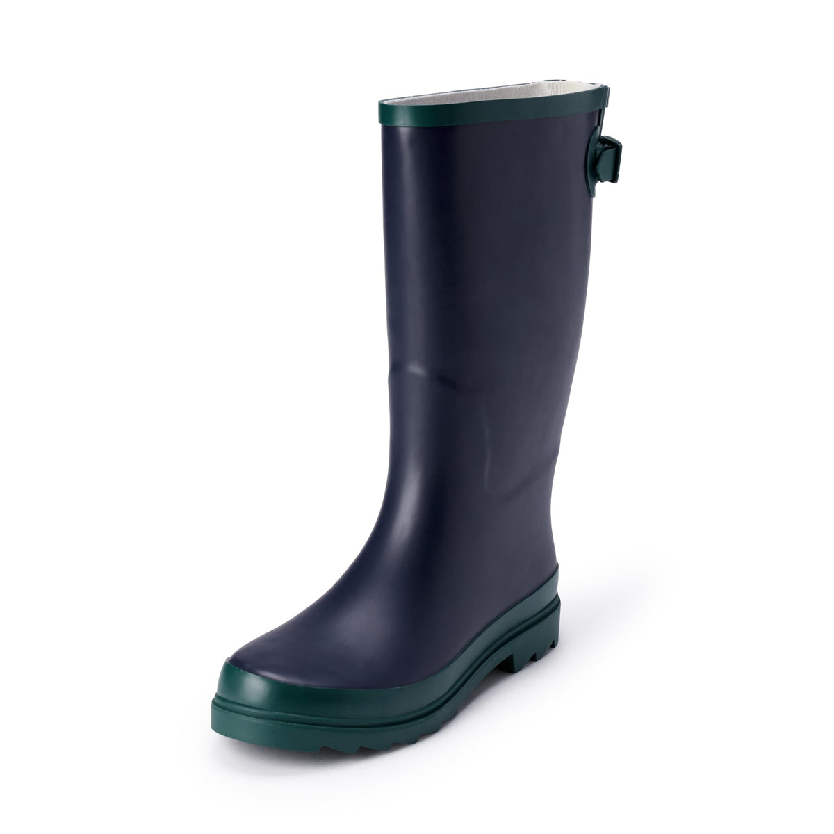 Amazon Essentials Women's Waterproof Tall Rain Boot with Adjustable Buckle
