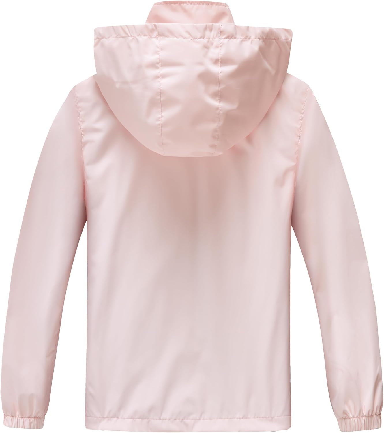 WICKHAM Boys Girls Waterproof Rain Jacket Lightweight Hooded Coat | Breathable Mesh Lining, Easy to Fold Design, Comfortable for School and Outdoor Activities