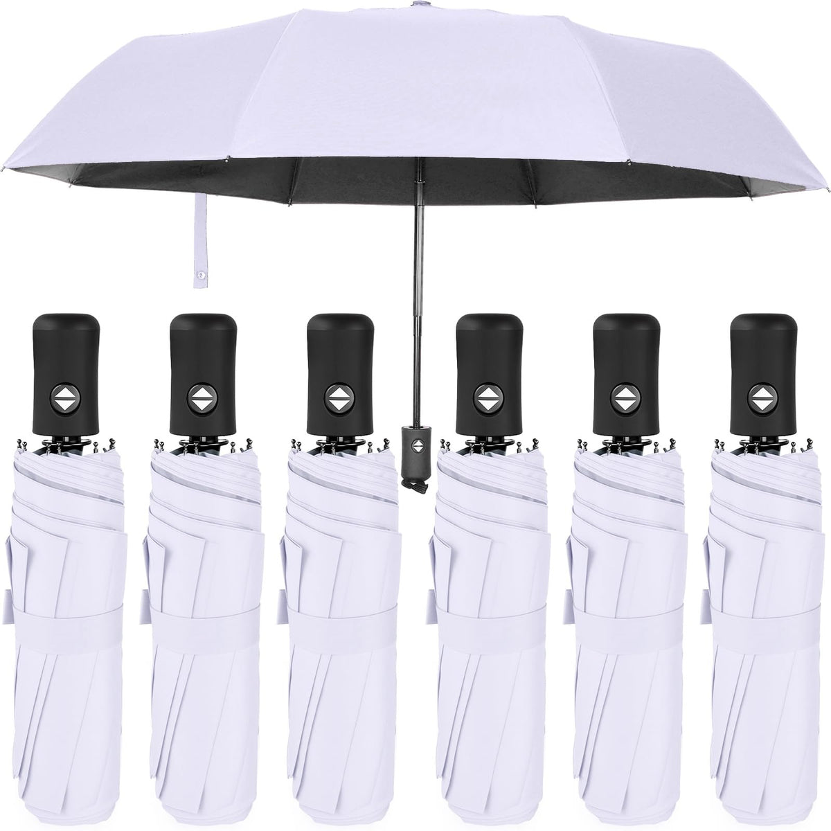 Jexine Windproof Travel Umbrella Compact Small