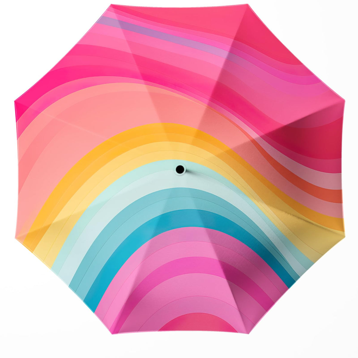 Folding Umbrella, Automatic Small Compact, Sun & Rain | Portable & Lightweight, 8 Ribs, Windproof, UV Protection, for Travel, Outdoor, Commute & Women