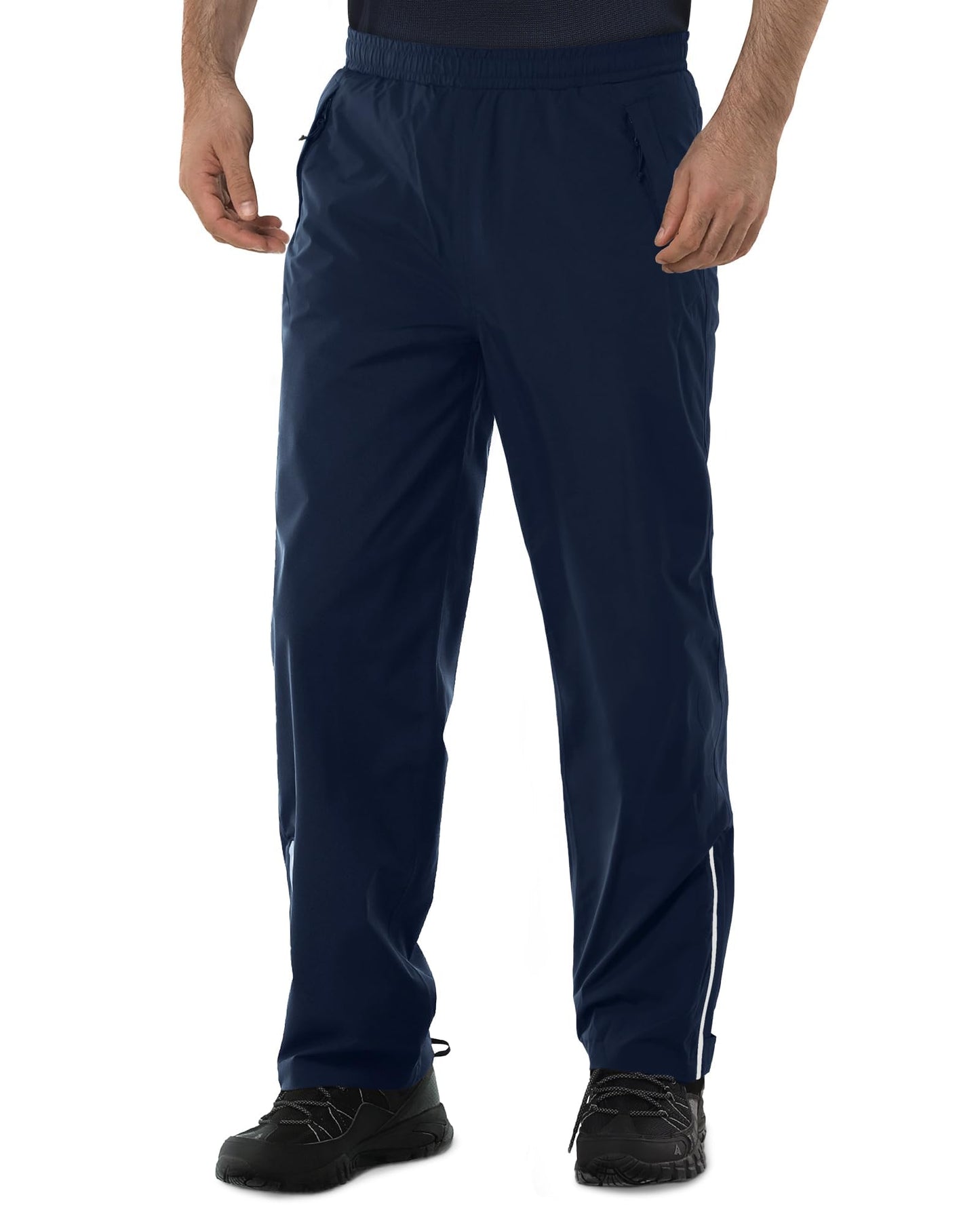 33,000ft Men's Rain Pants Waterproof Lightweight Outdoor Rain Over Pants
