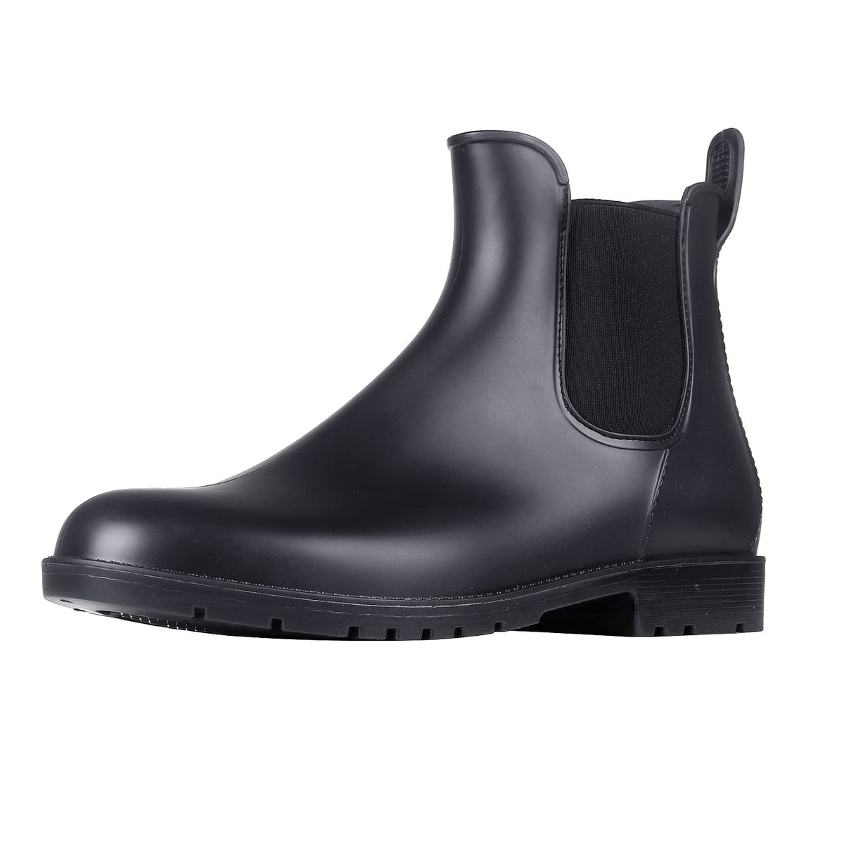 Asgard Women's Ankle Rain Boots Waterproof Chelsea Boots | Stylish Matte Finish, Easy On&Off, Non Slip, Ideal for Rainy Commute