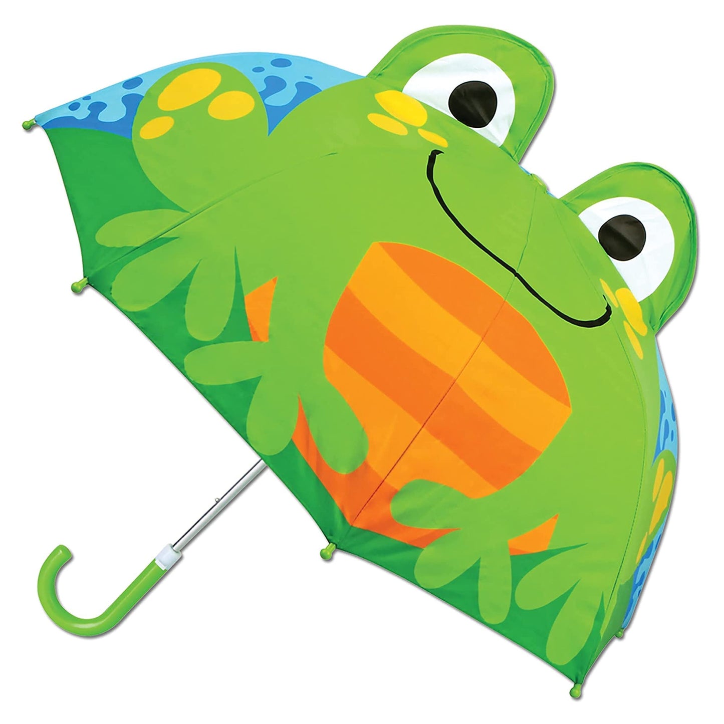Stephen Joseph, 3D Pop Up Kids Umbrella, Cute Animals & Toddler Rain Umbrella Lightweight Easy Grip Handle for Boys Girls Ages 3-8