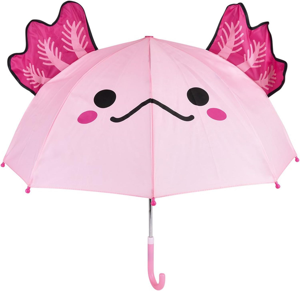 Pink Axolotl Umbrella - 28" (1 Pc) - Perfect for Carnival Prizes & Crane Item
