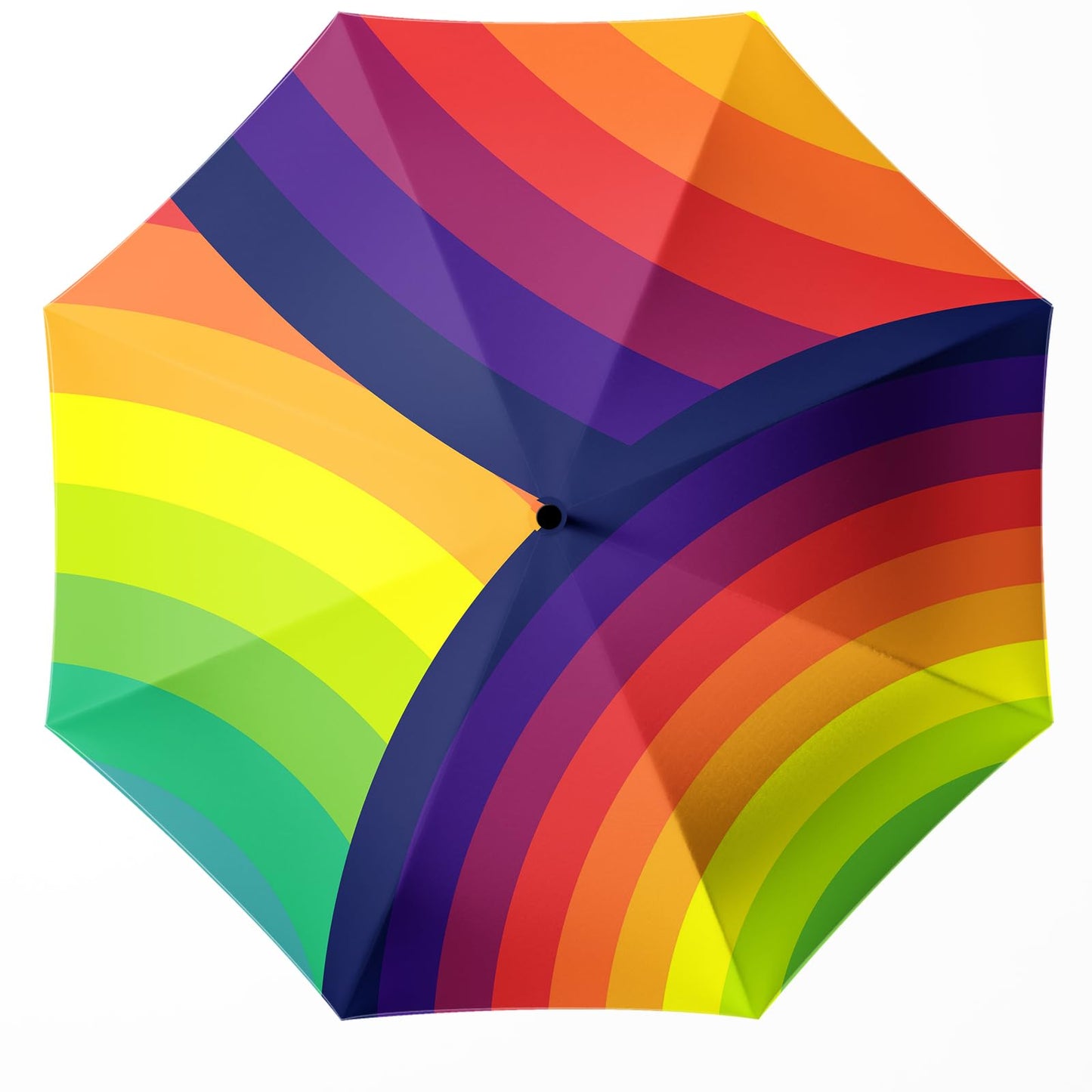 Folding Umbrella, Automatic Small Compact, Sun & Rain | Portable & Lightweight, 8 Ribs, Windproof, UV Protection, for Travel, Outdoor, Commute & Women