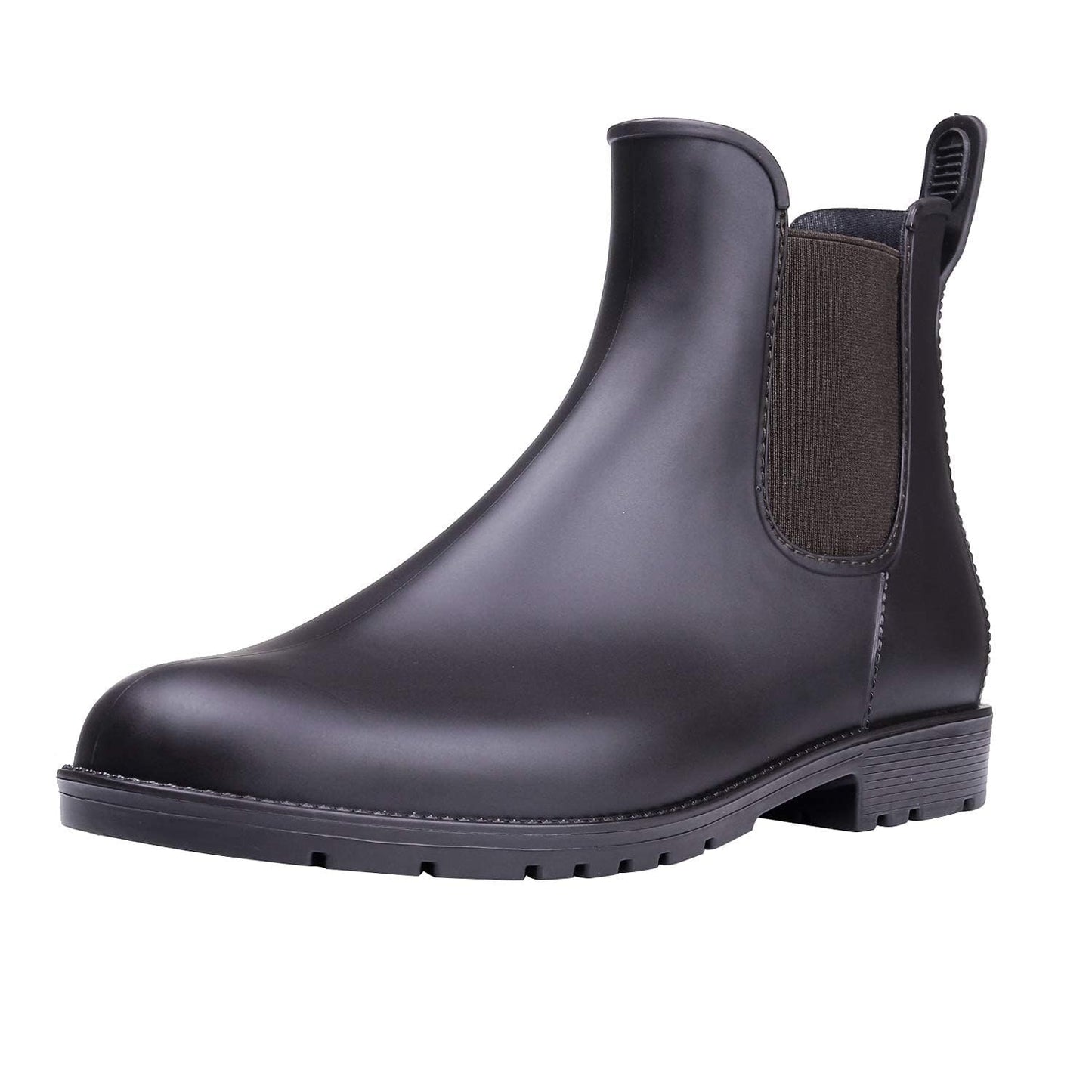 Asgard Women's Ankle Rain Boots Waterproof Chelsea Boots | Stylish Matte Finish, Easy On&Off, Non Slip, Ideal for Rainy Commute