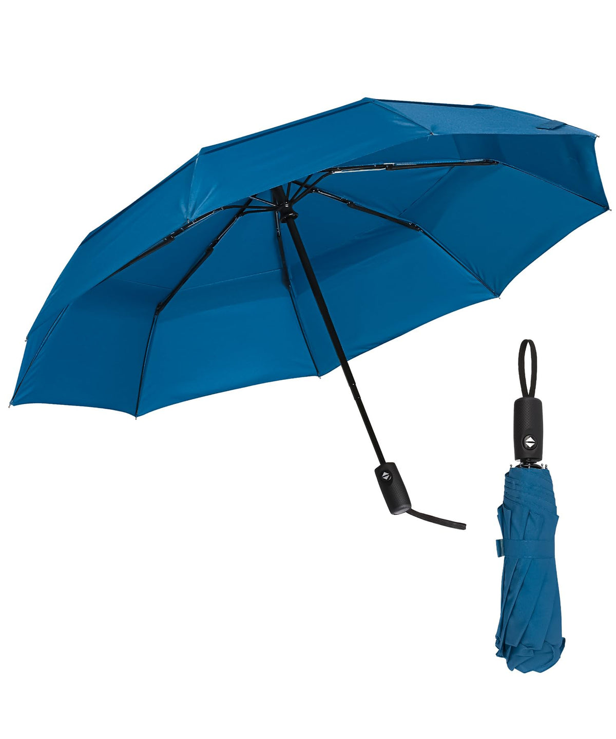Mr. Pen- Windproof Travel Umbrella, Small Water-Resistant Automatic Folding Umbrella for Rain and Sun, Light, Compact and Portable for Women & Men, Fits Car & Backpack