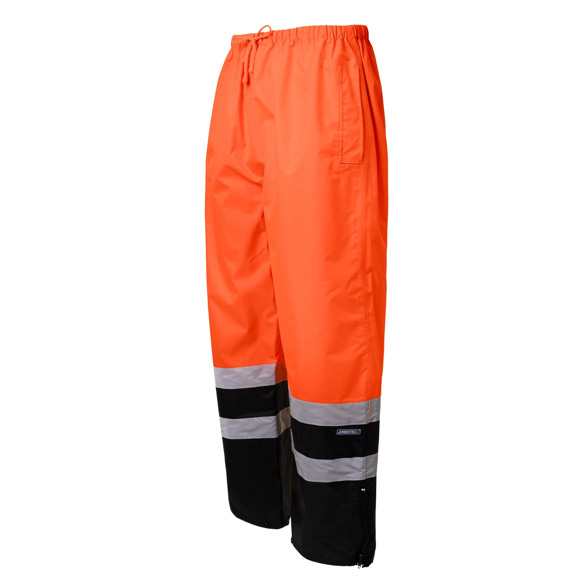 JORESTECH High Visibility Waterproof Safety Overall Pants: Reflective Stripes, ANSI Compliance, and Adjustable Bottoms