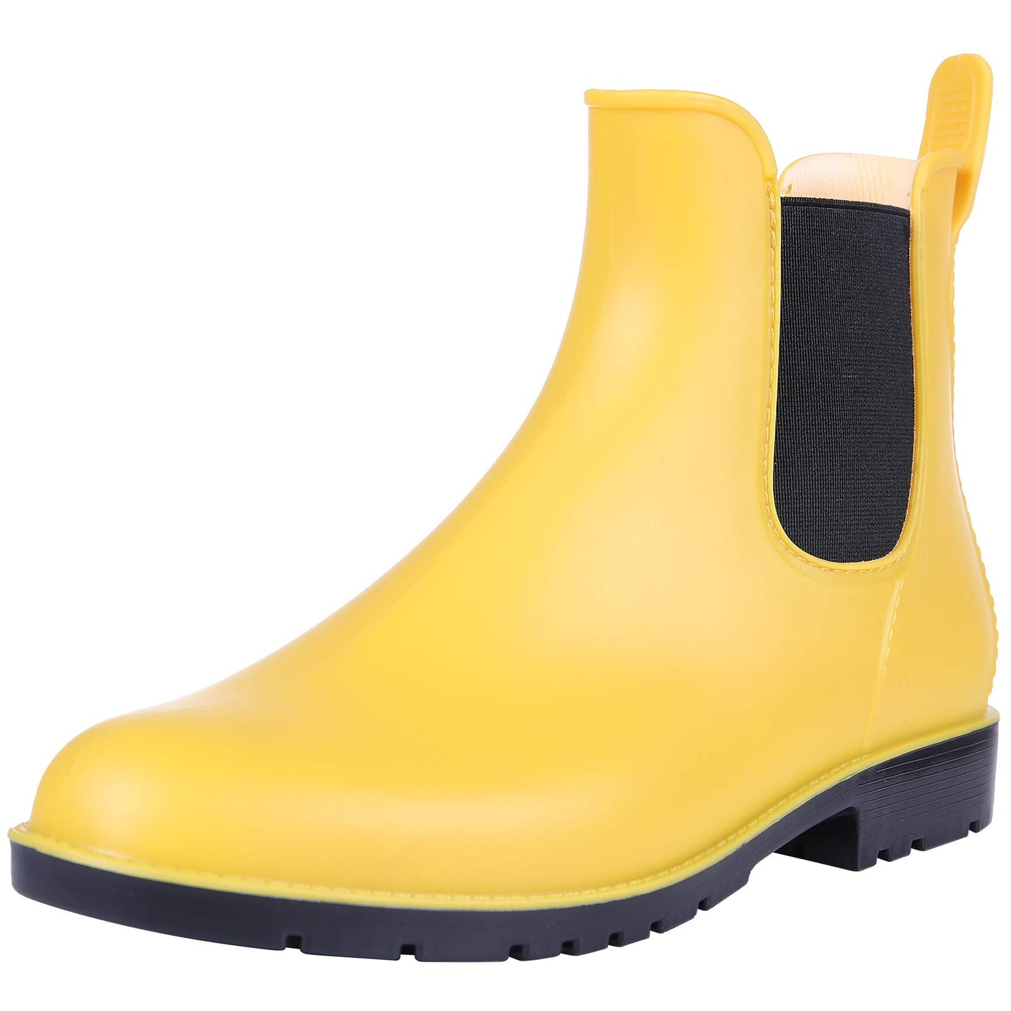 Asgard Women's Ankle Rain Boots Waterproof Chelsea Boots | Stylish Matte Finish, Easy On&Off, Non Slip, Ideal for Rainy Commute