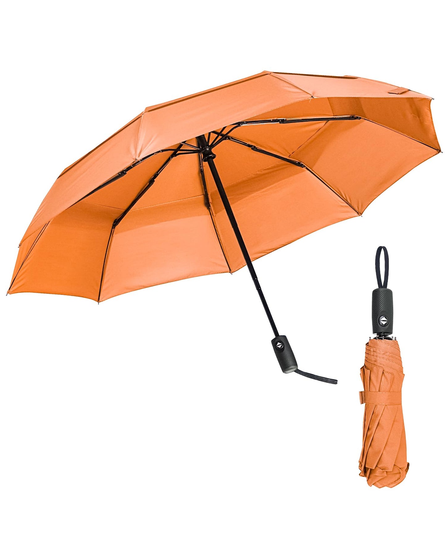 Mr. Pen- Windproof Travel Umbrella, Small Water-Resistant Automatic Folding Umbrella for Rain and Sun, Light, Compact and Portable for Women & Men, Fits Car & Backpack