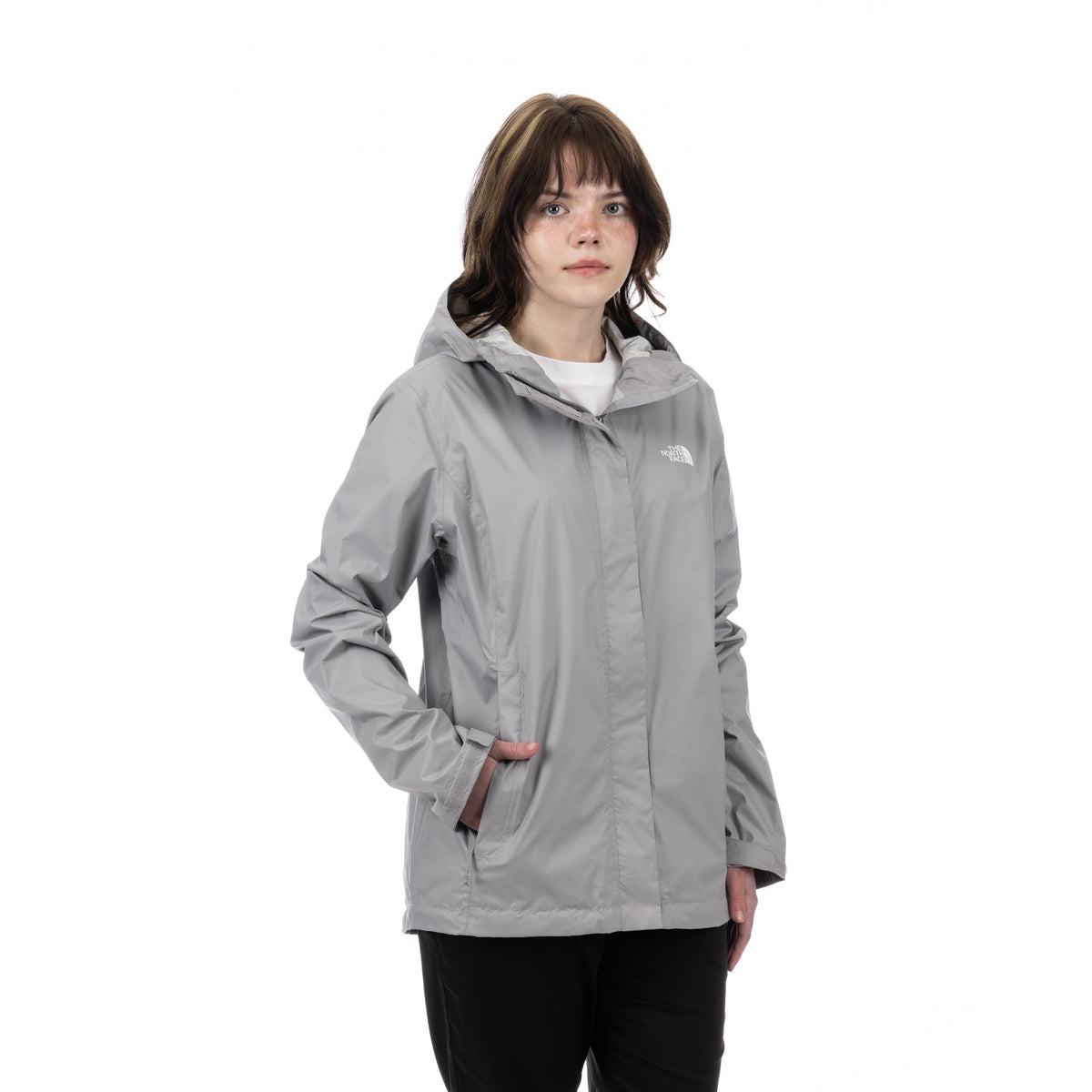 THE NORTH FACE Women's Venture 2 Waterproof Hooded Rain Jacket | Raincoat With Breathable Dryvent 2.5l Fabric, Pit-zips