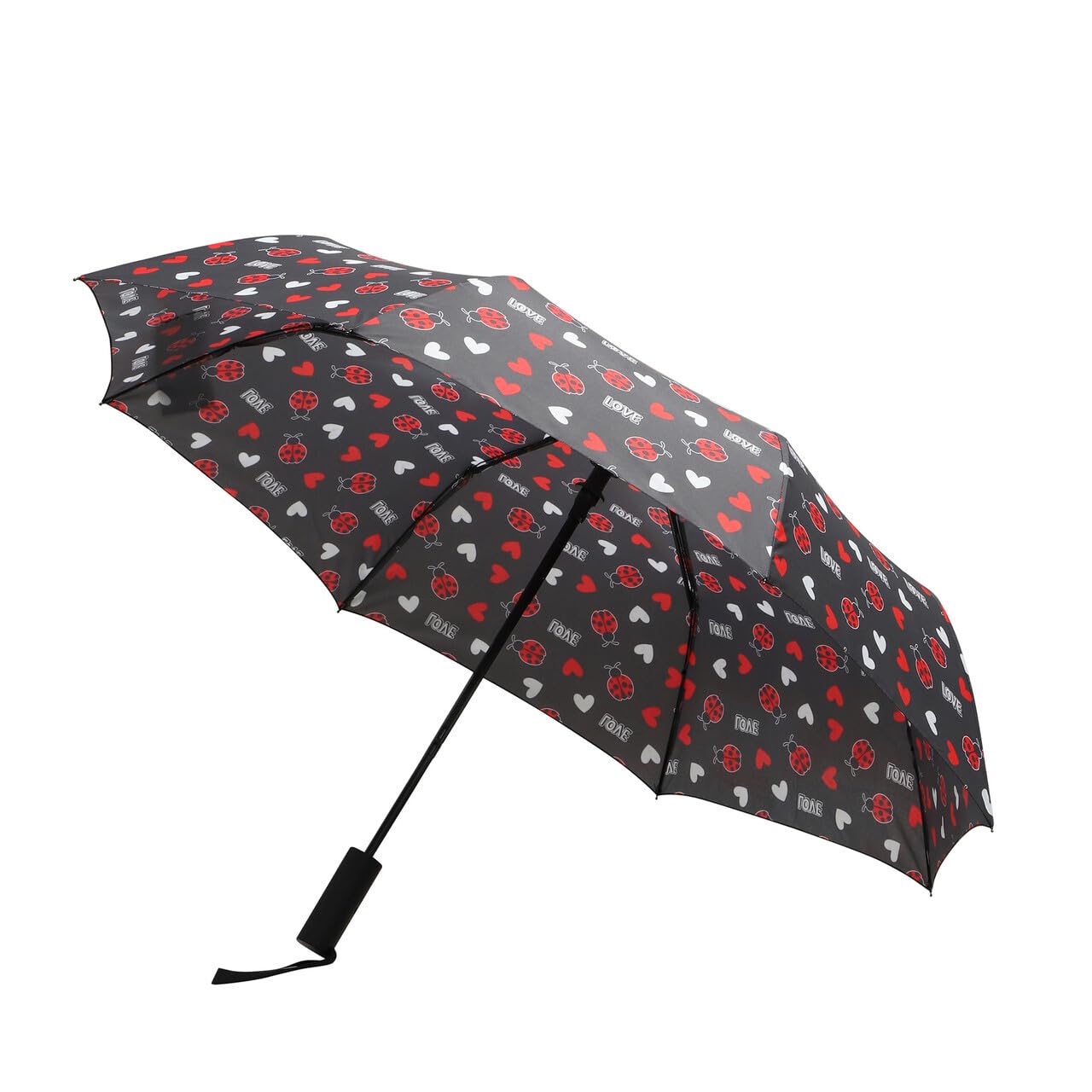 Compact Travel Umbrella with Auto Open – Windproof Folding Umbrella, Lightweight & Portable for Rain